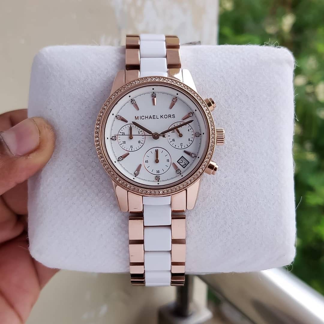Buy First Copy Michael Kors Ritz MK6307 Chronograph Women’s Watch - Master Quality 7A Mirror at Lowest Price Online India