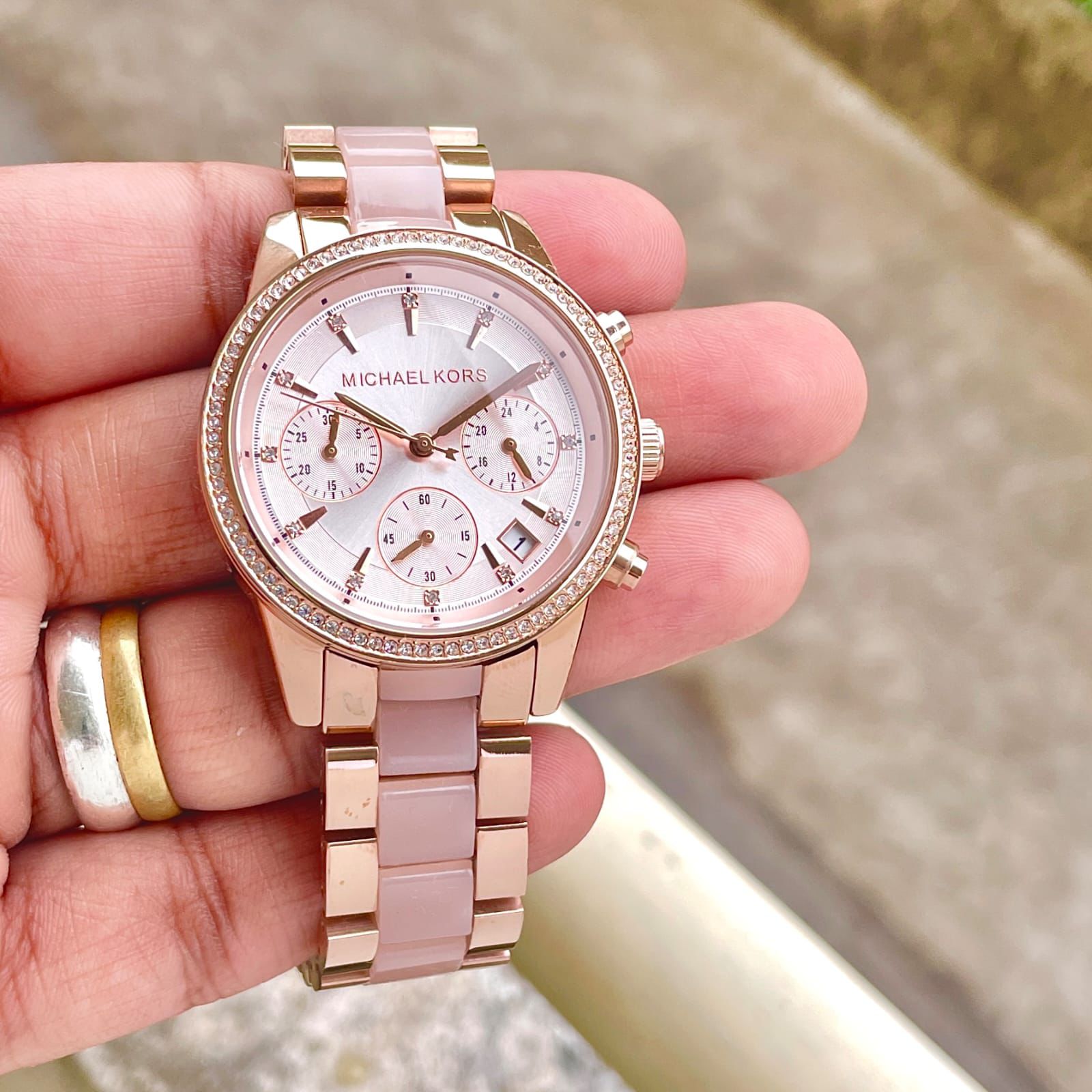Buy First Copy Michael Kors Ritz MK6307 Chronograph Women’s Watch - Master Quality 7A Mirror at Lowest Price Online India