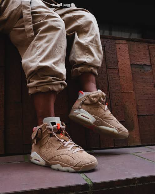 Buy First Copy Jordan 6 British Khaki - Master Quality 7A Mirror at Lowest Price Online India