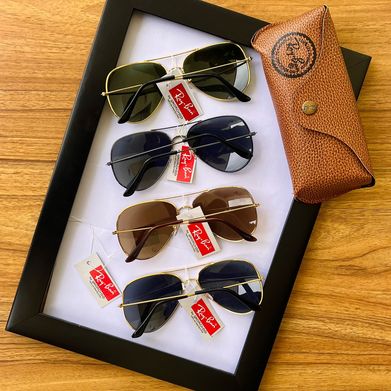 Buy First Copy Ray-Ban Aviator Menโs Sunglasses - Master Quality 7A Mirror at Lowest Price Online India