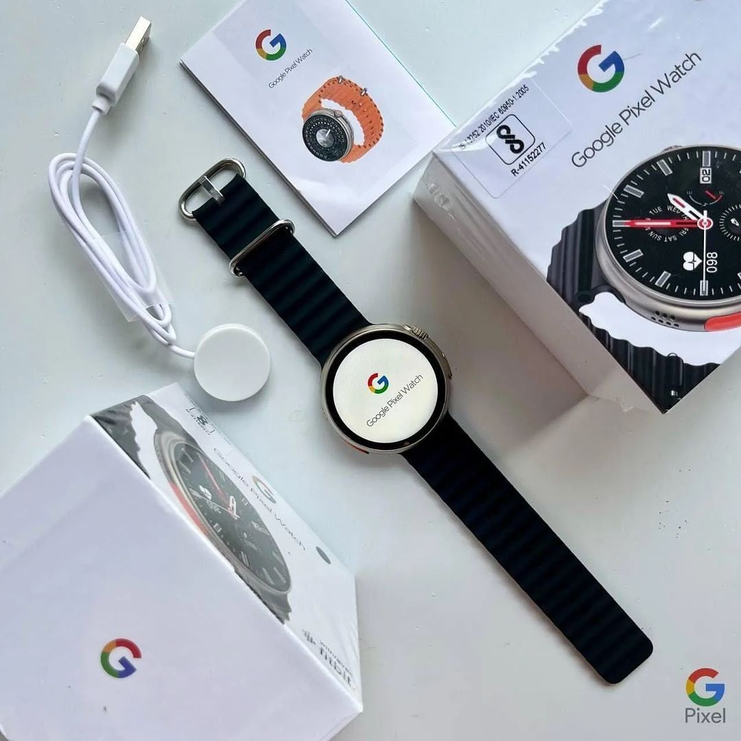 Buy First Copy Google Pixel Watch With Logo On/Off - Master Quality 7A Mirror at Lowest Price Online India