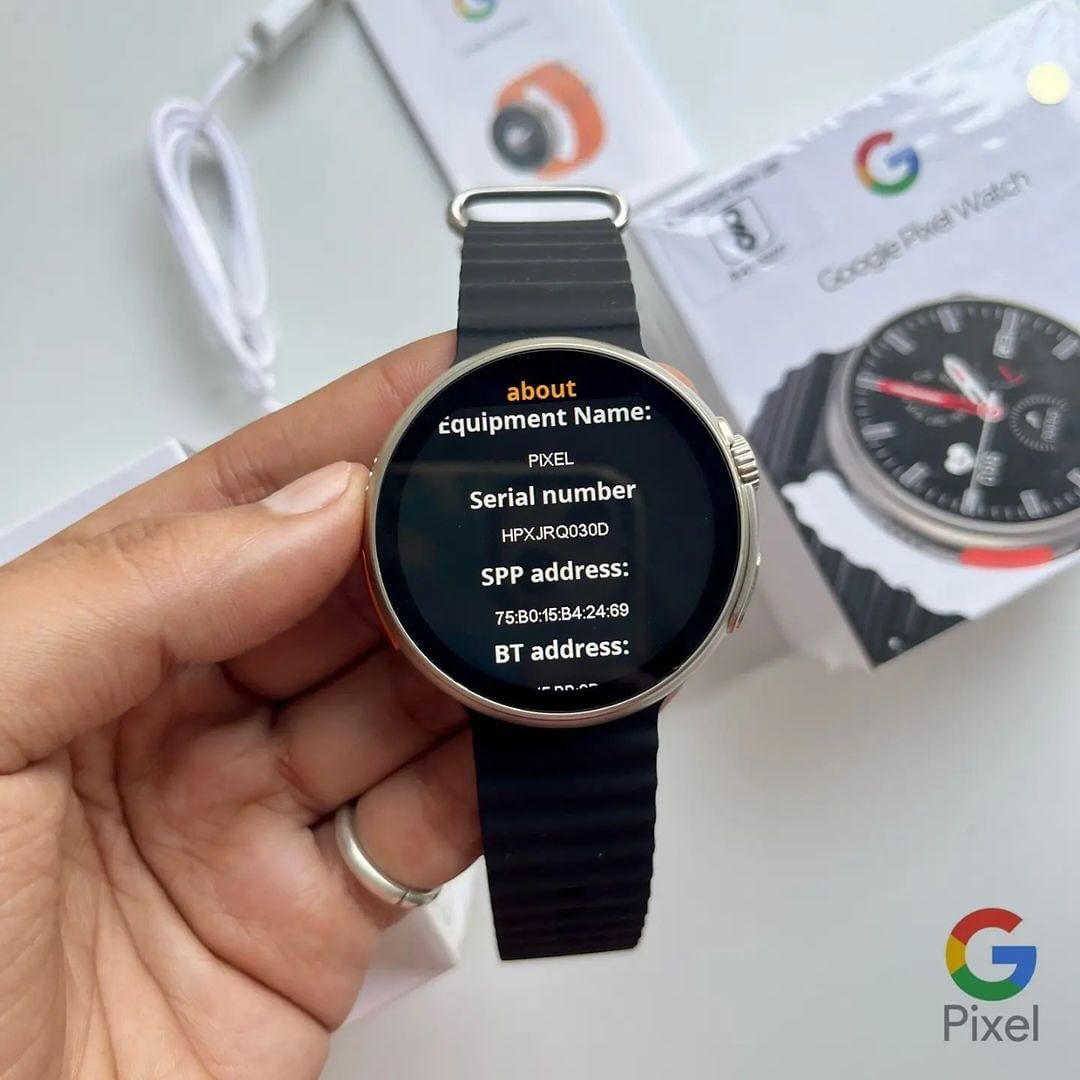 Buy First Copy Google Pixel Watch With Logo On/Off - Master Quality 7A Mirror at Lowest Price Online India