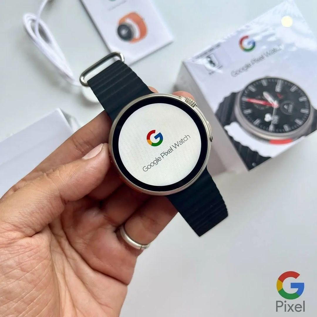 Buy First Copy Google Pixel Watch With Logo On/Off - Master Quality 7A Mirror at Lowest Price Online India