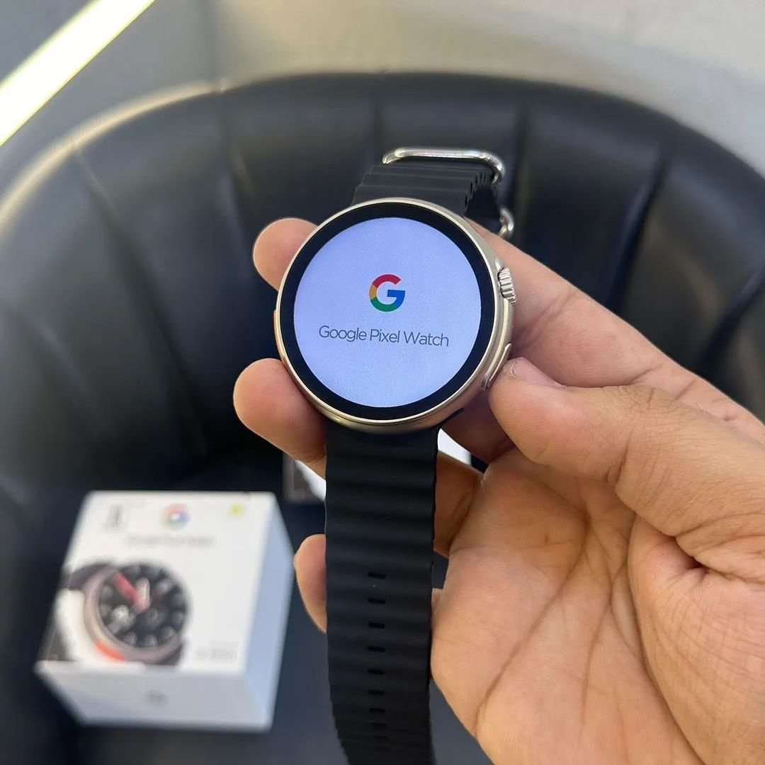 Buy First Copy Google Pixel Watch With Logo On/Off - Master Quality 7A Mirror at Lowest Price Online India