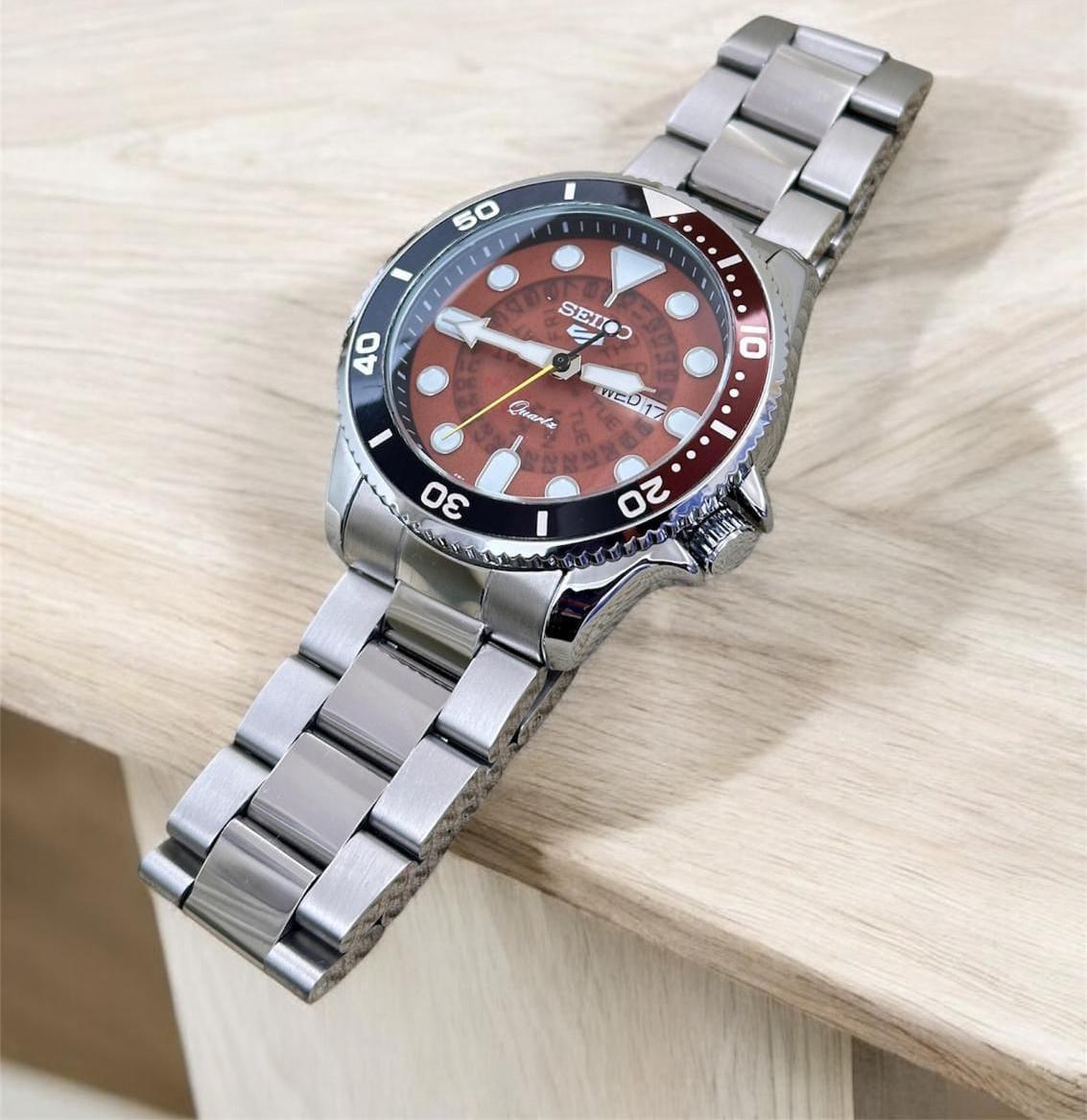 Buy First Copy Seiko Diver Watch Series Men’s Watch 43mm - Master Quality 7A Mirror at Lowest Price Online India
