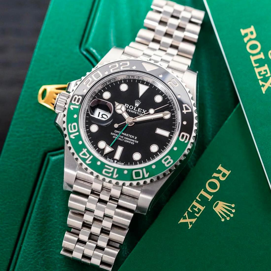 Buy First Copy Rolex GMT-Master II Men’s Automatic Watch 41mm - Master Quality 7A Mirror at Lowest Price Online India