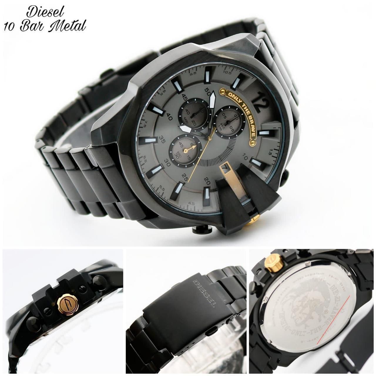 Buy First Copy Diesel 10 Bar Mega Chief Chronograph Men’s Watch - Master Quality 7A Mirror at Lowest Price Online India