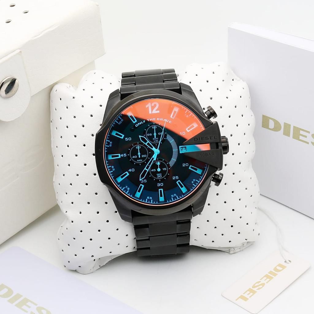 Buy First Copy Diesel 10 Bar Mega Chief Chronograph Men’s Watch - Master Quality 7A Mirror at Lowest Price Online India