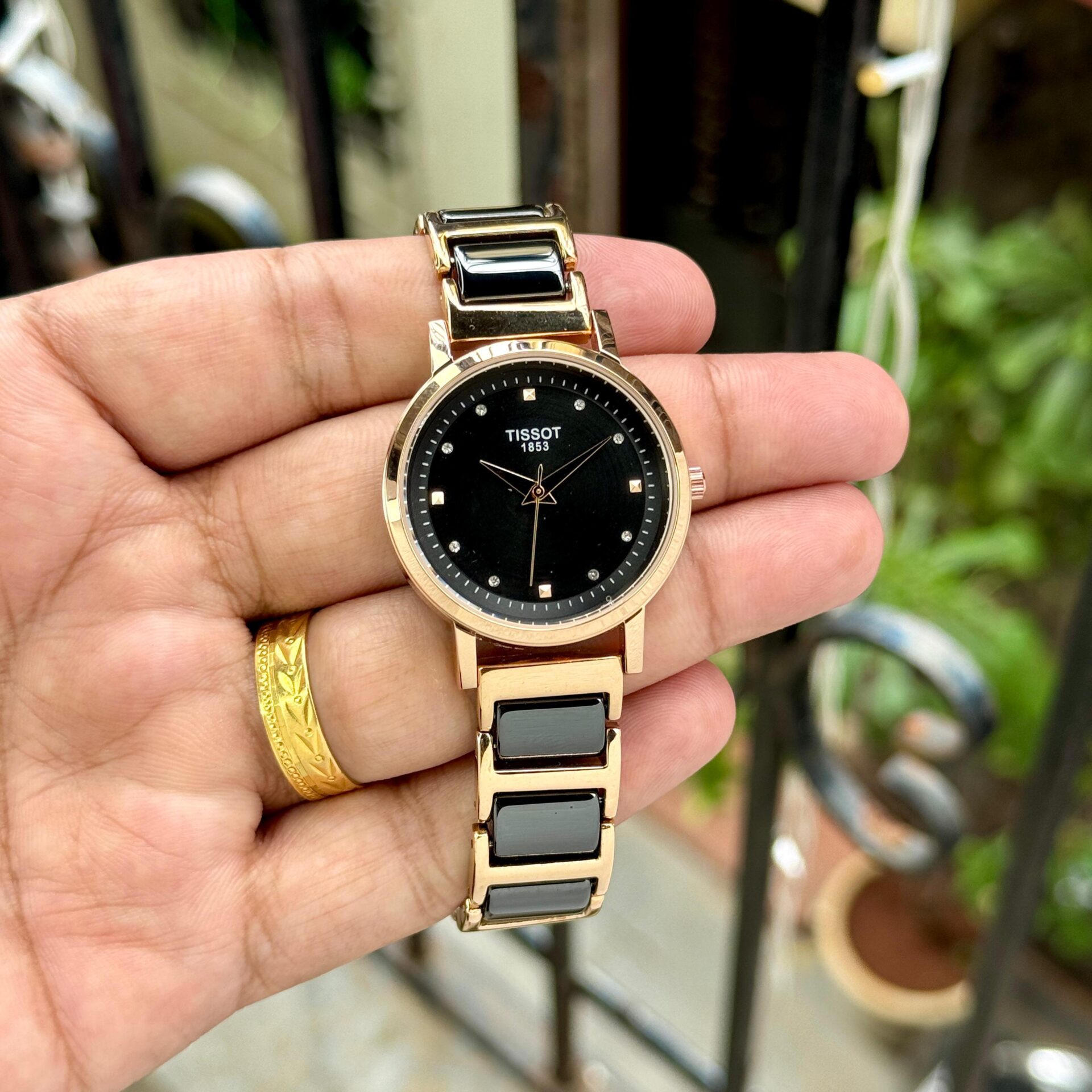 Buy First Copy Tissot Centrix Ceramic Ladies Watch - Master Quality 7A Mirror at Lowest Price Online India
