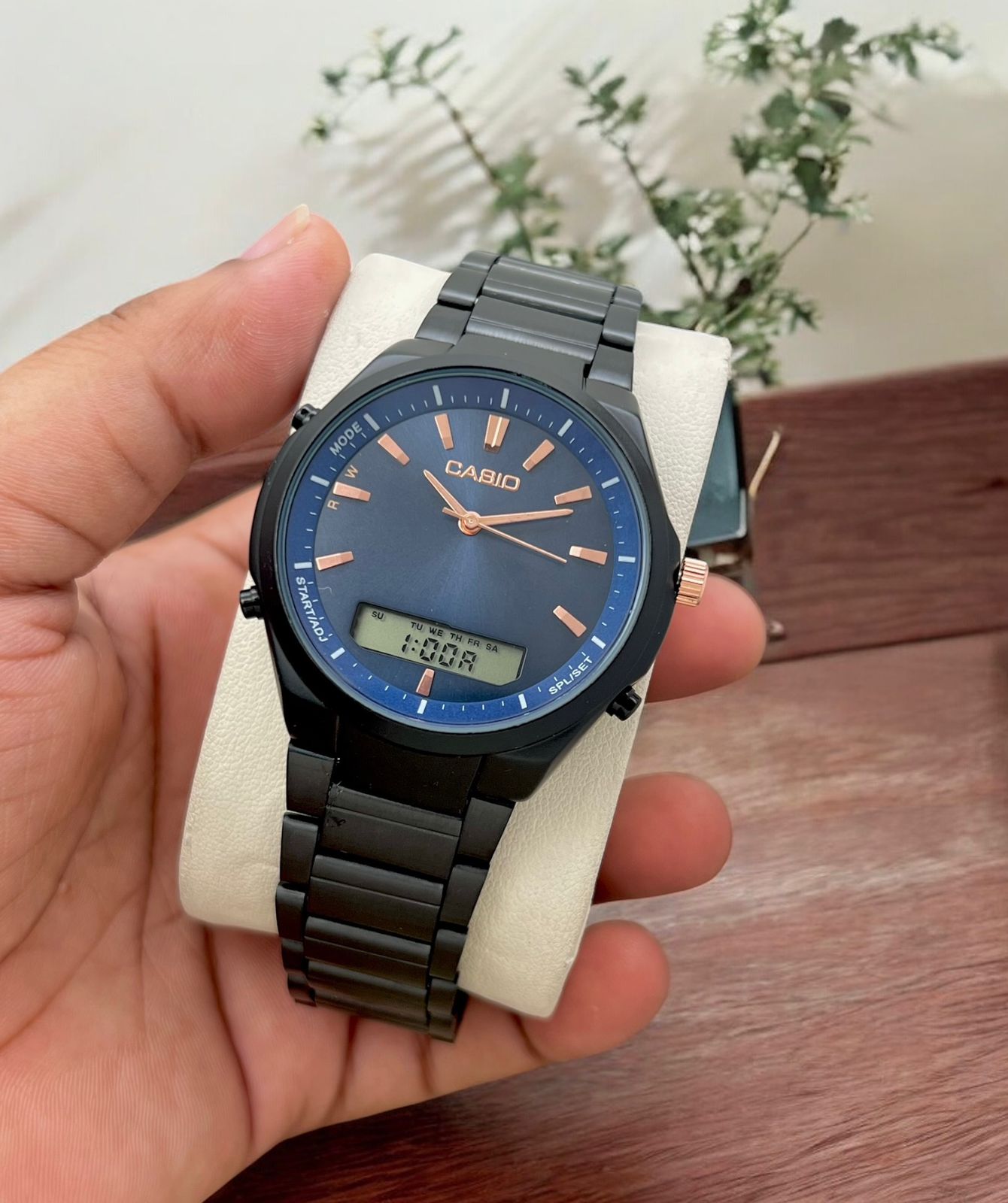 Buy First Copy Casio Double Time Analog-Digital Watch - Master Quality 7A Mirror at Lowest Price Online India