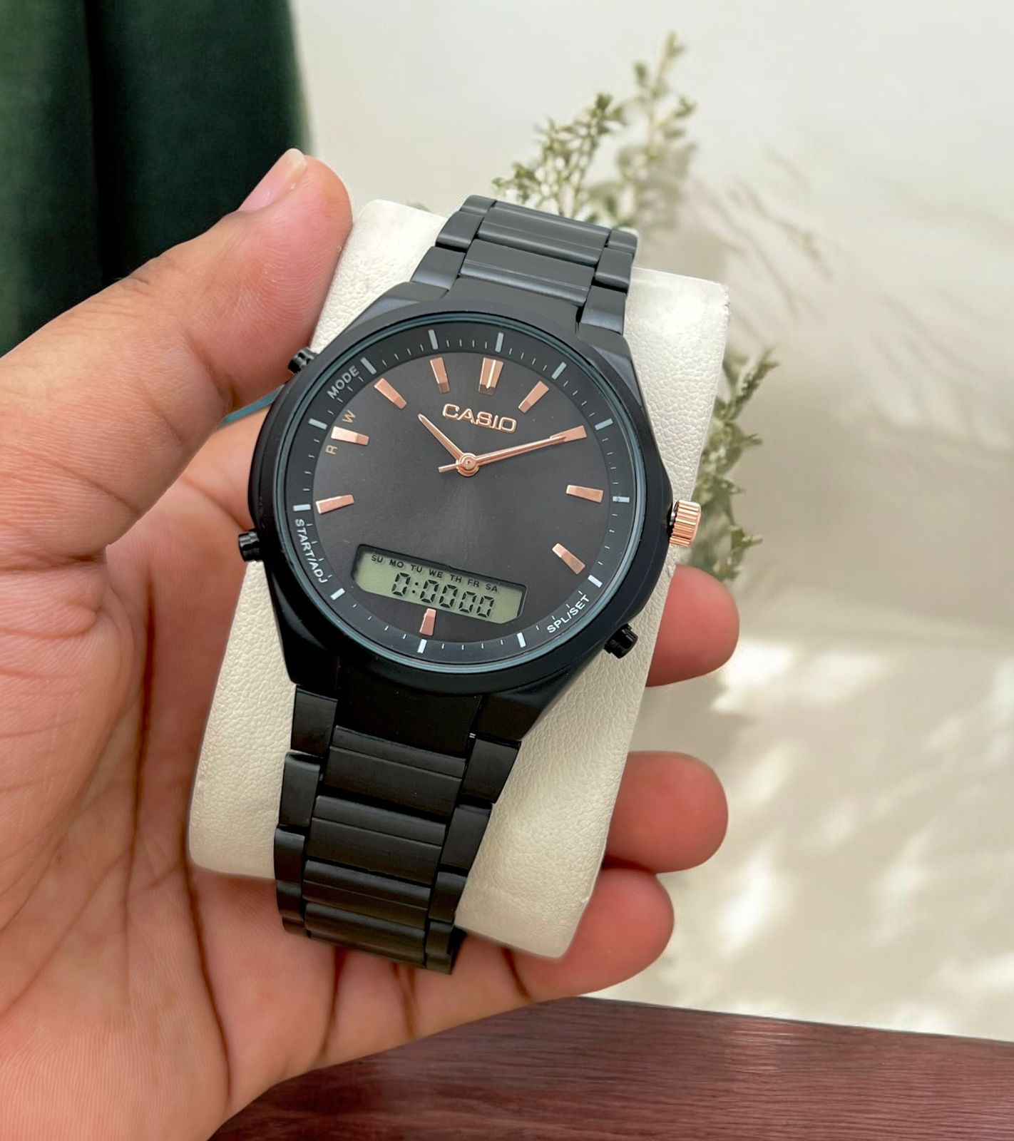Buy First Copy Casio Double Time Analog-Digital Watch - Master Quality 7A Mirror at Lowest Price Online India