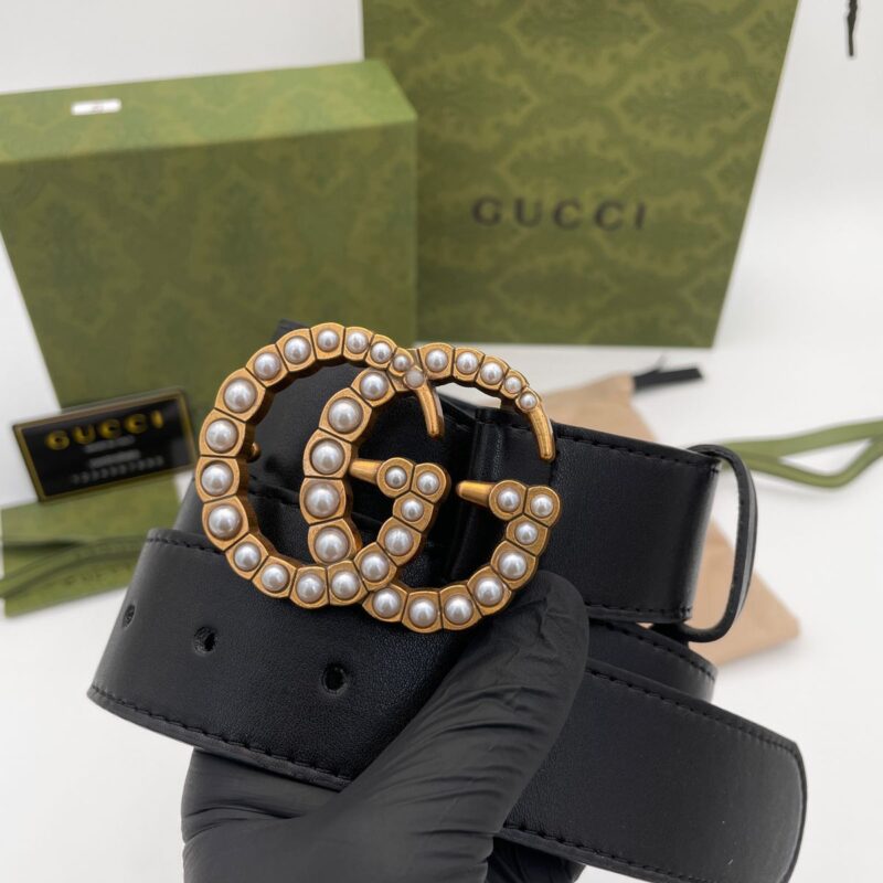First Copy Gucci GG Pearl Embellished Belt – Master Quality 7A Mirror Buy First Copy Gucci GG Pearl Embellished Belt - Master Quality 7A Mirror at Lowest Price Online India