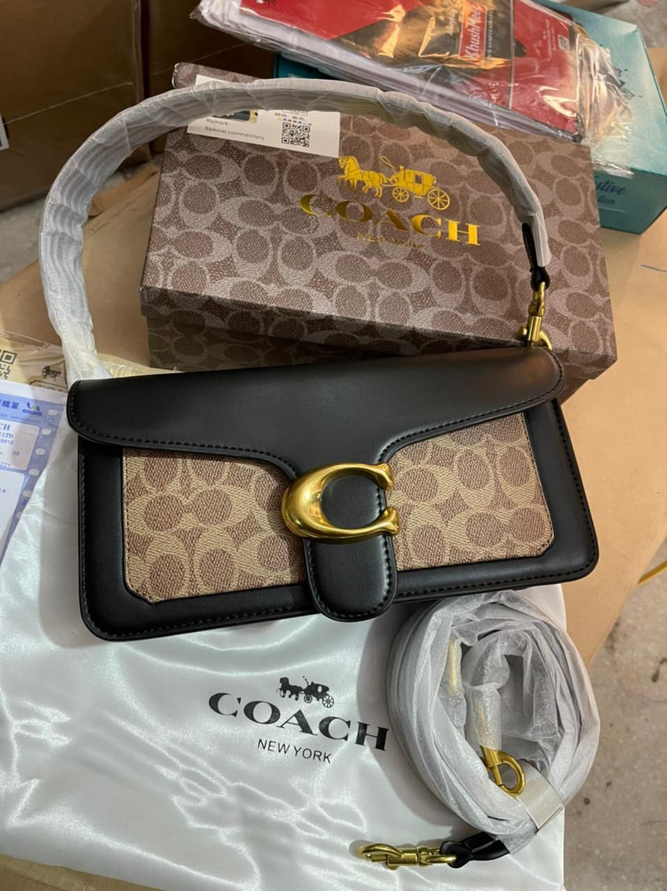 Buy First Copy Coach Tabby Shoulder Bag - Master Quality 7A Mirror at Lowest Price Online India