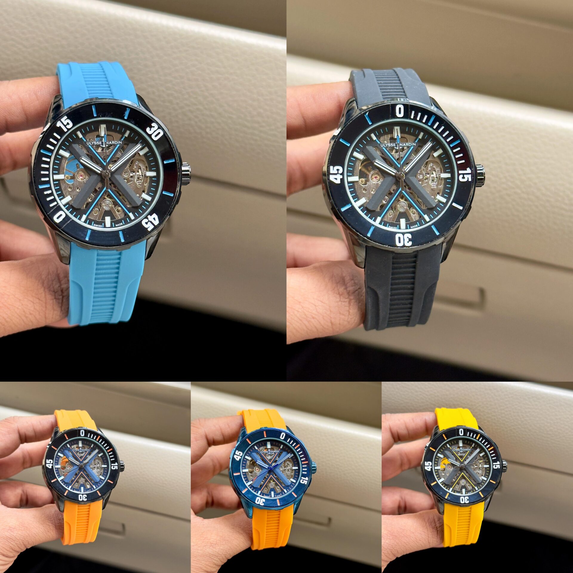 Buy First Copy Ulysse Nardin Diver X Skeleton Automatic Men’s Watch 44mm - Master Quality 7A Mirror at Lowest Price Online India