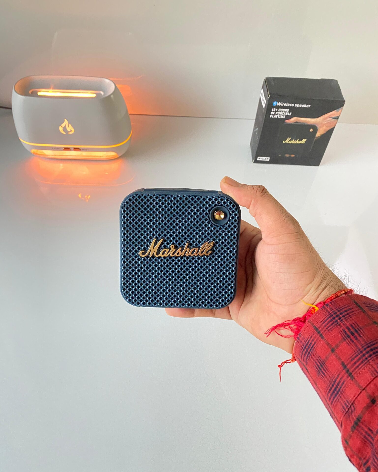 Buy First Copy Marshall Willen Portable Bluetooth Speaker - Master Quality 7A Mirror at Lowest Price Online India