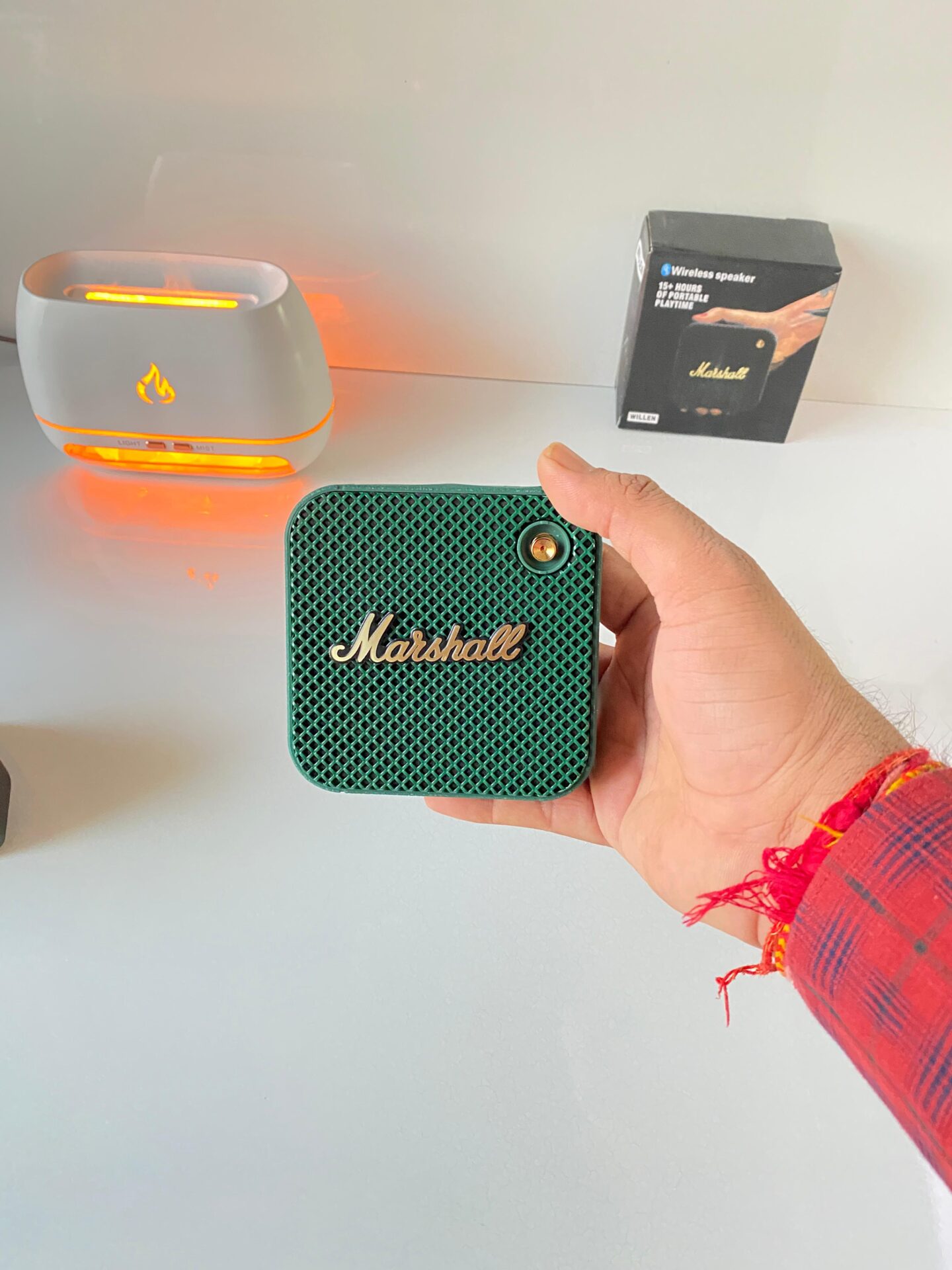 Buy First Copy Marshall Willen Portable Bluetooth Speaker - Master Quality 7A Mirror at Lowest Price Online India