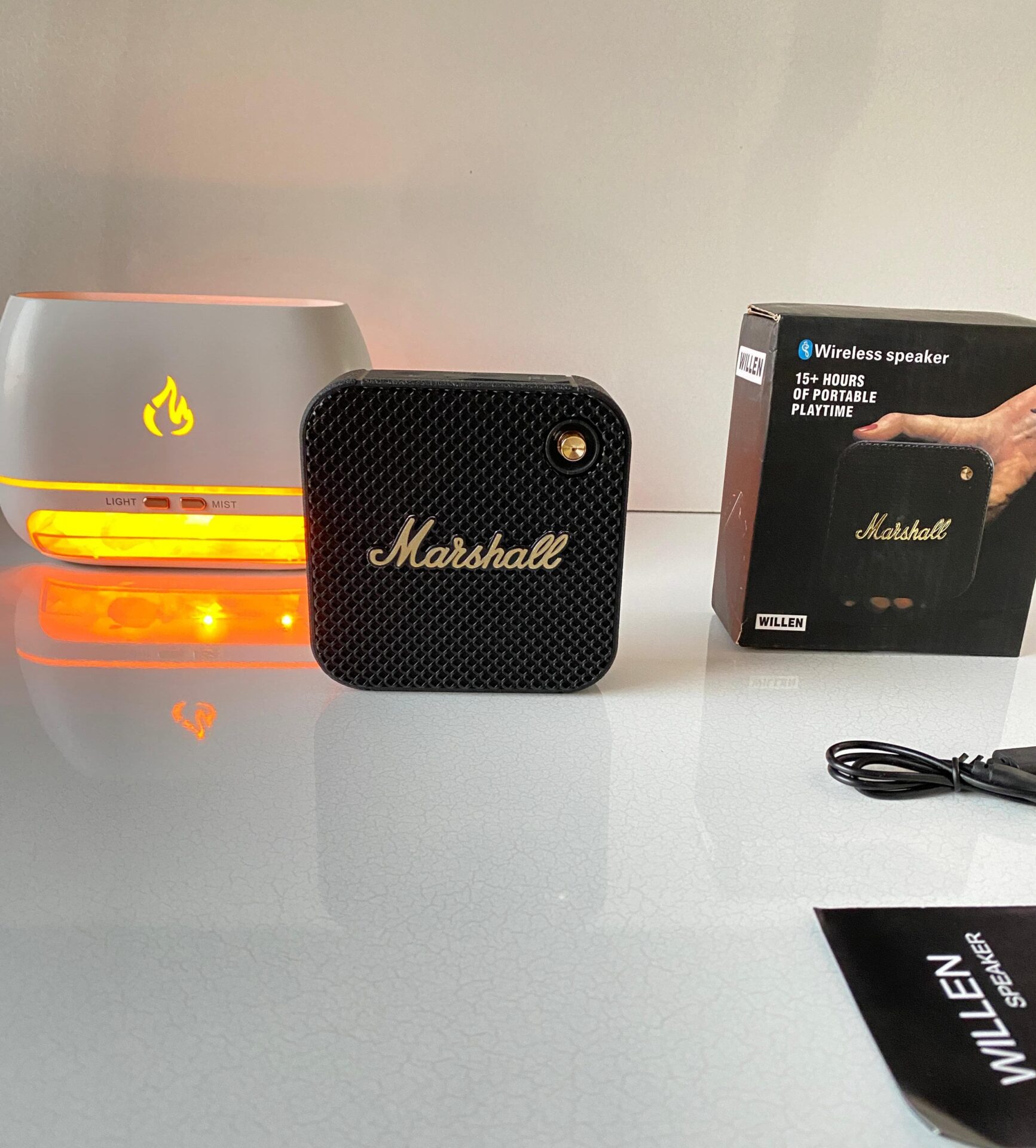Buy First Copy Marshall Willen Portable Bluetooth Speaker - Master Quality 7A Mirror at Lowest Price Online India