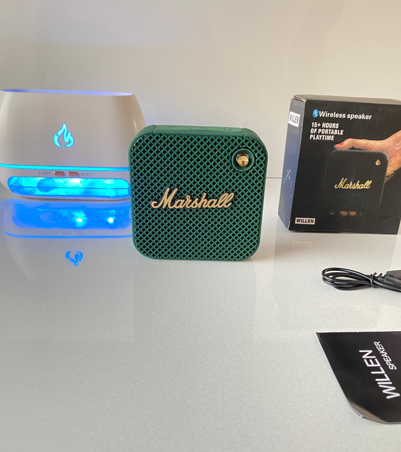 Buy First Copy Marshall Willen Portable Bluetooth Speaker - Master Quality 7A Mirror at Lowest Price Online India