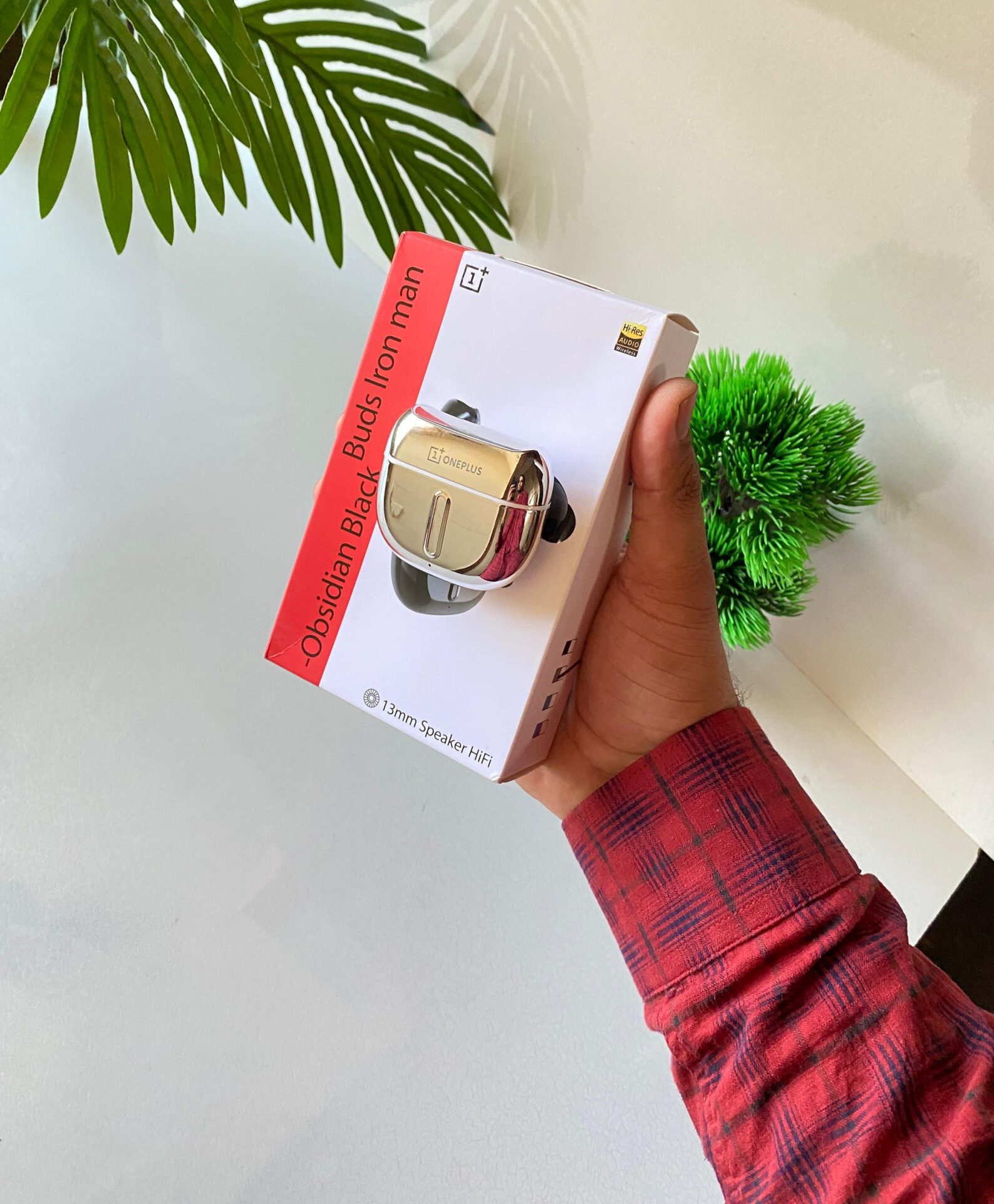 Buy First Copy OnePlus Iron Man Buds (Metal Edition) - Master Quality 7A Mirror at Lowest Price Online India