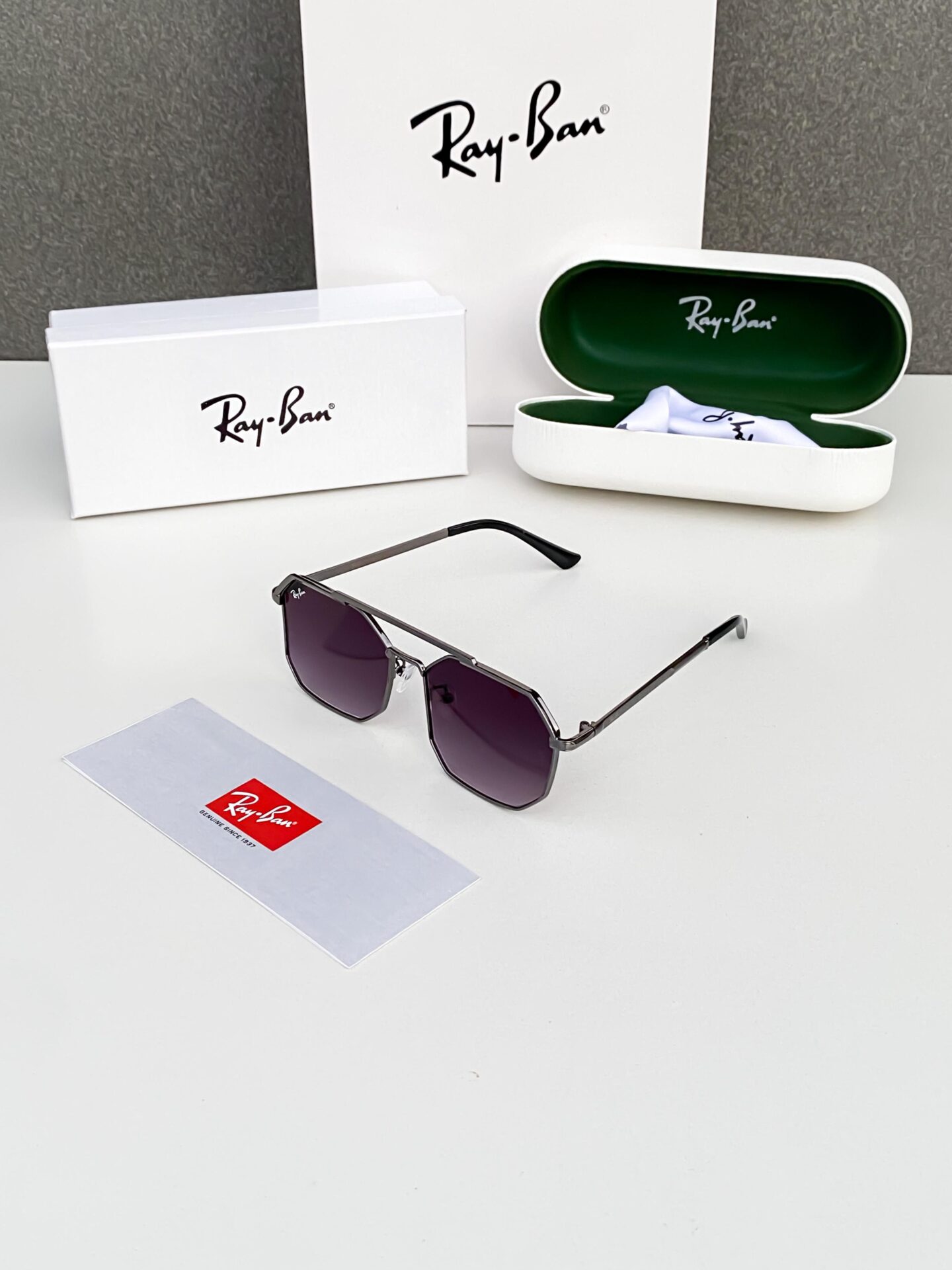 Buy First Copy Ray-Ban Hexagonal Sunglasses - Master Quality 7A Mirror at Lowest Price Online India