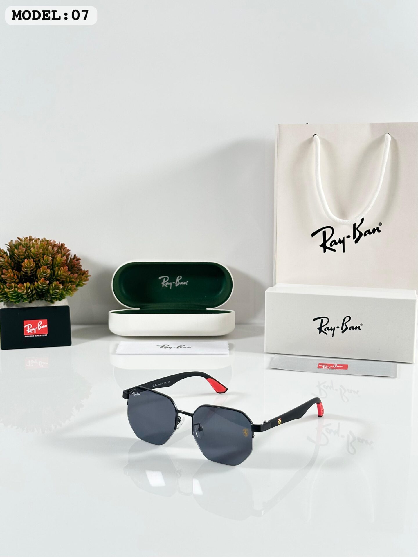 Buy First Copy Ray-Ban Model 07 Sunglasses - Master Quality 7A Mirror at Lowest Price Online India