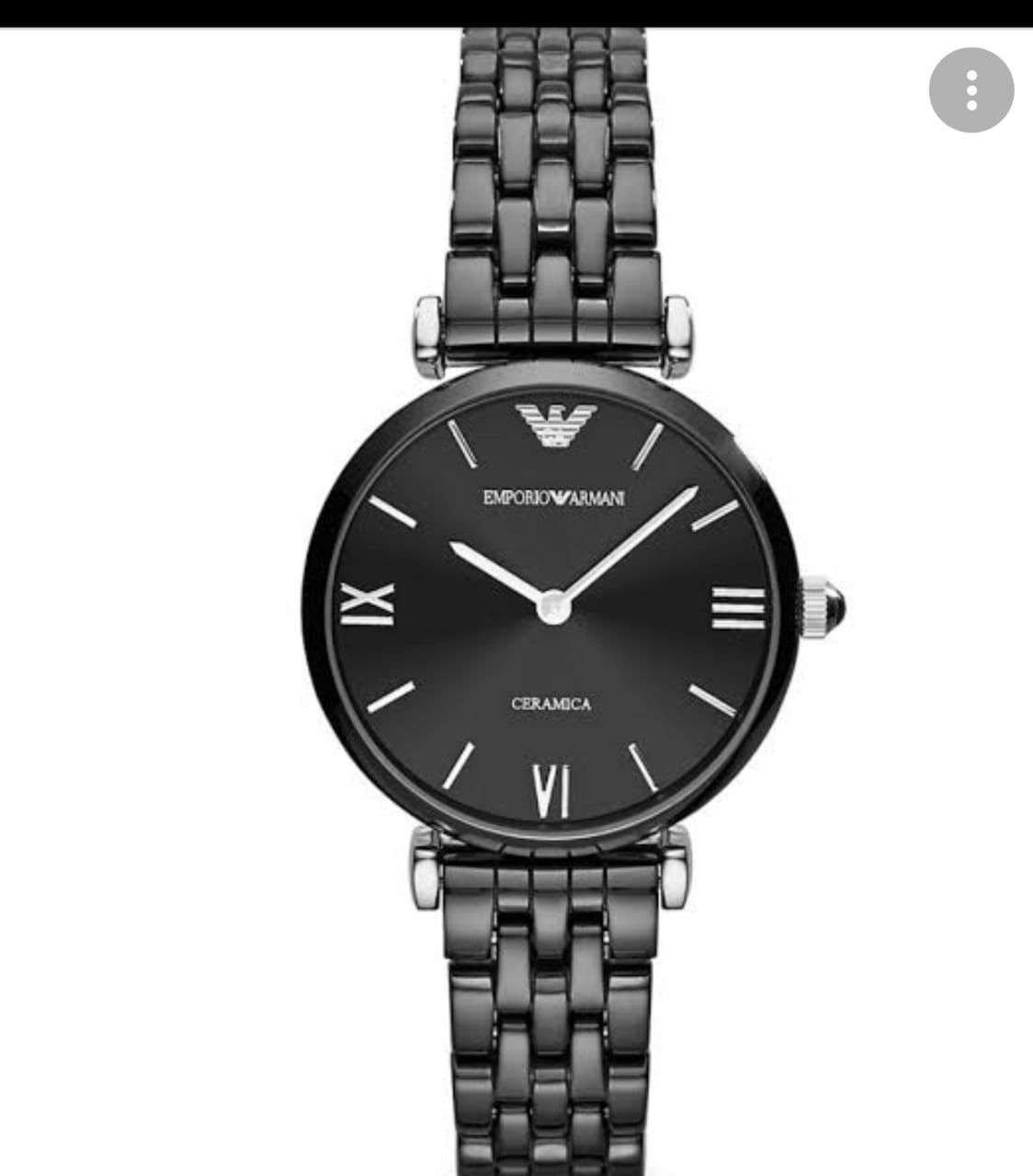 Buy First Copy Emporio Armani Ceramica Watch For Women 32mm - Master Quality 7A Mirror at Lowest Price Online India