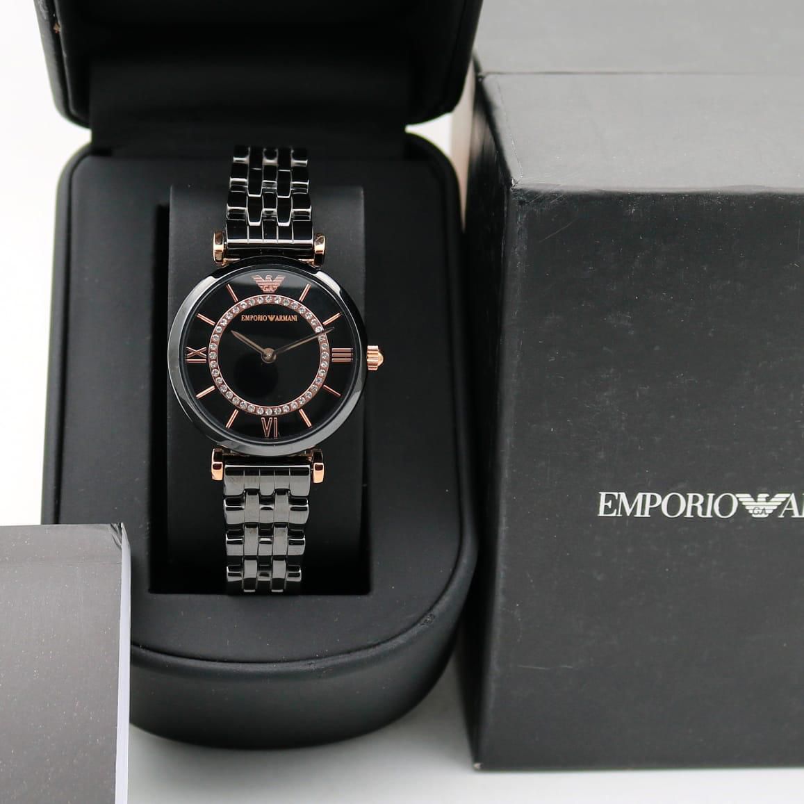Buy First Copy Emporio Armani Ceramica Watch For Women 32mm - Master Quality 7A Mirror at Lowest Price Online India