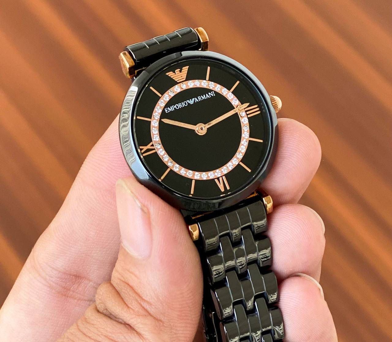 Buy First Copy Emporio Armani Ceramica Watch For Women 32mm - Master Quality 7A Mirror at Lowest Price Online India