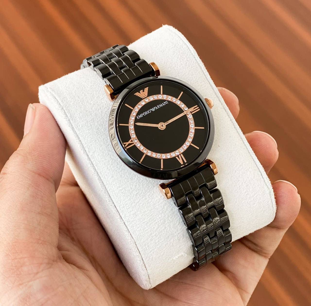 Buy First Copy Emporio Armani Ceramica Watch For Women 32mm - Master Quality 7A Mirror at Lowest Price Online India
