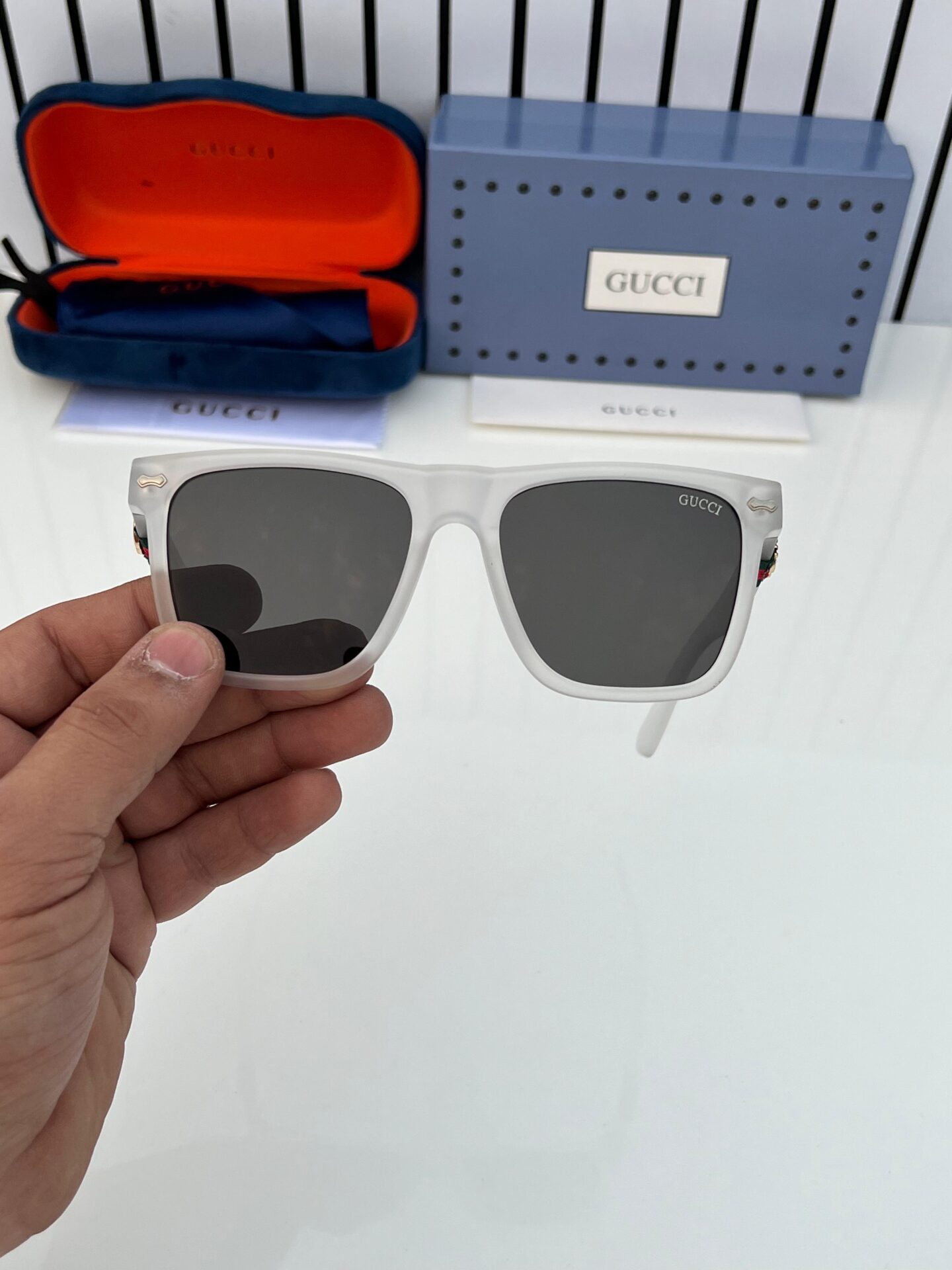 Buy First Copy Gucci Inspired Square Sunglasses - Master Quality 7A Mirror at Lowest Price Online India