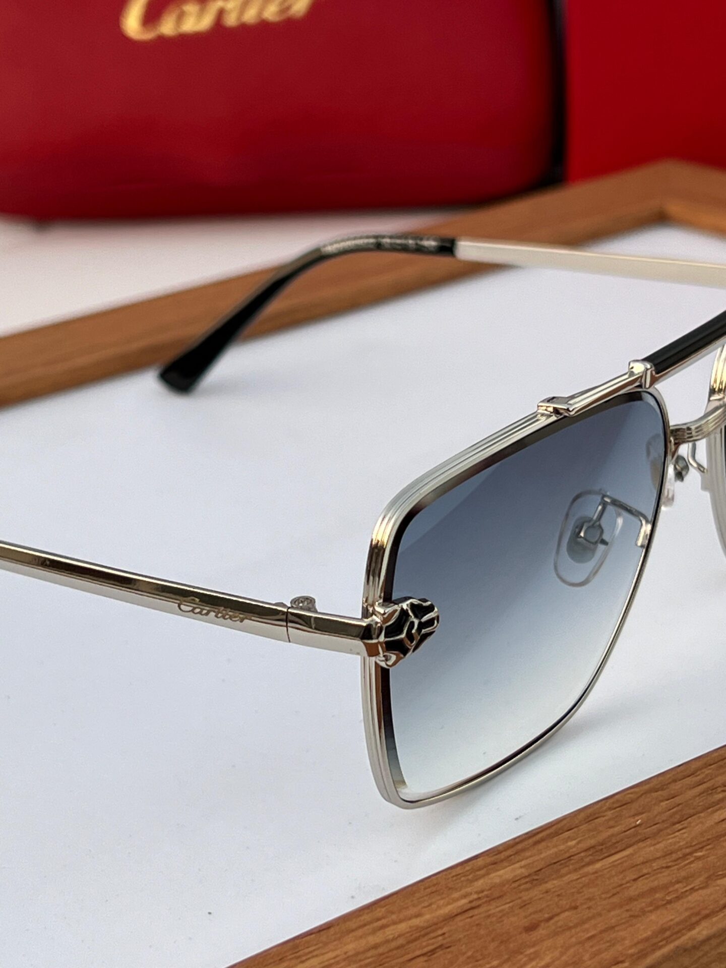 Buy First Copy Cartier Santos Sunglasses - Master Quality 7A Mirror at Lowest Price Online India