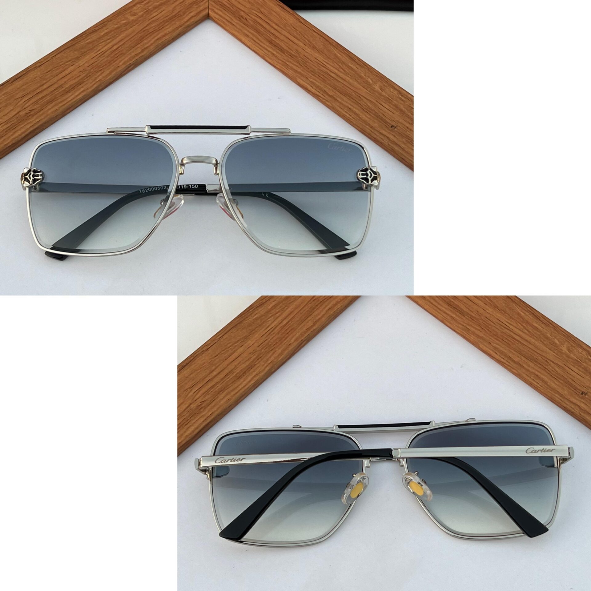 Buy First Copy Cartier Santos Sunglasses - Master Quality 7A Mirror at Lowest Price Online India