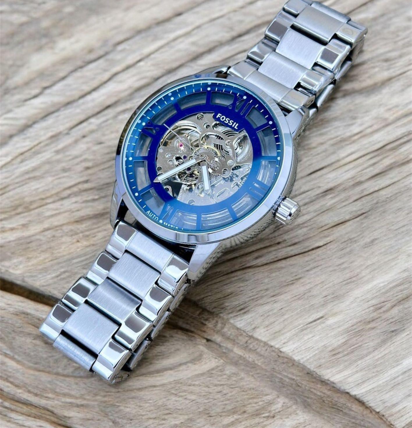Buy First Copy Fossil Modern Machine Automatic Watch ME3080 44mm - Master Quality 7A Mirror at Lowest Price Online India
