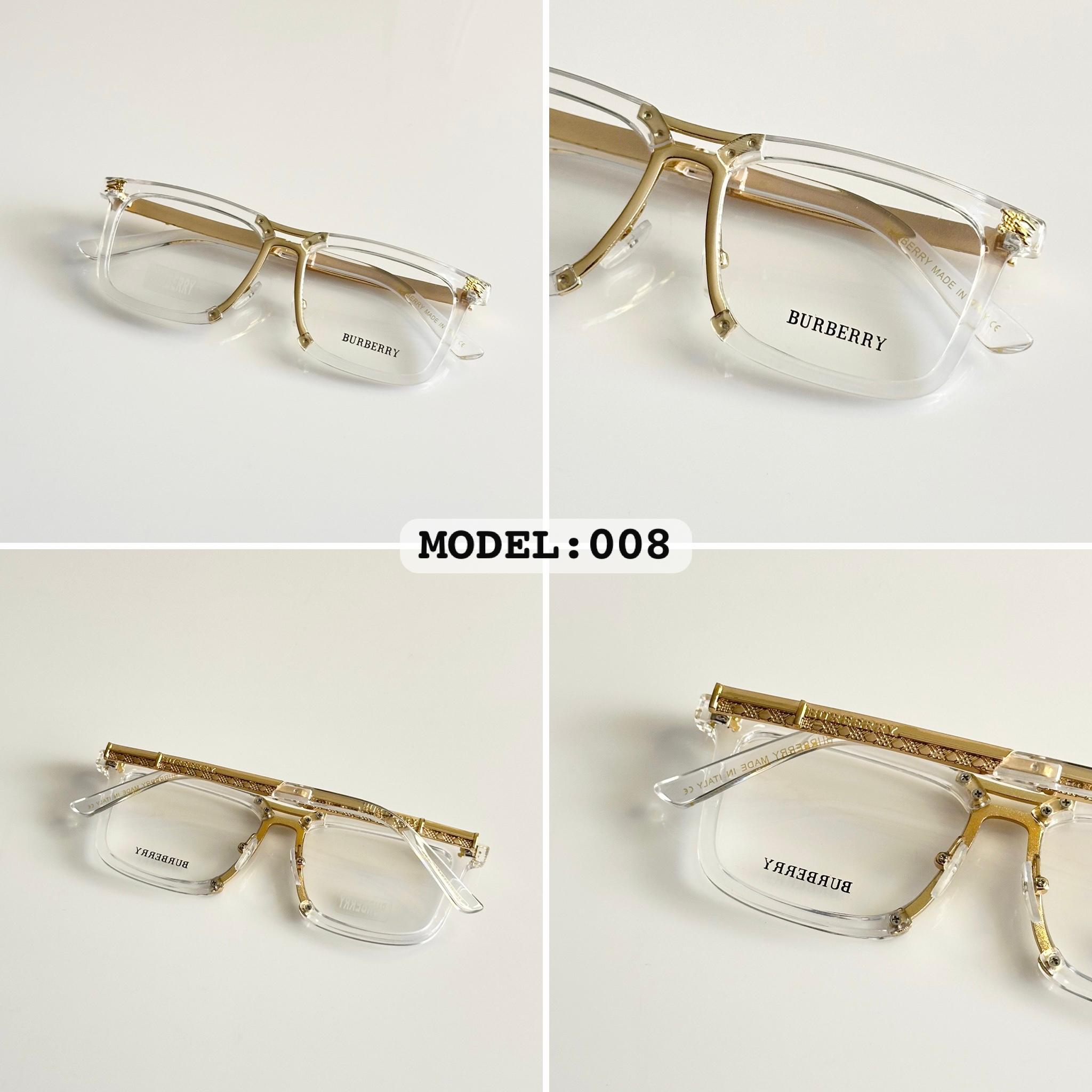 Buy First Copy Burberry Transparent Glasses - Master Quality 7A Mirror at Lowest Price Online India