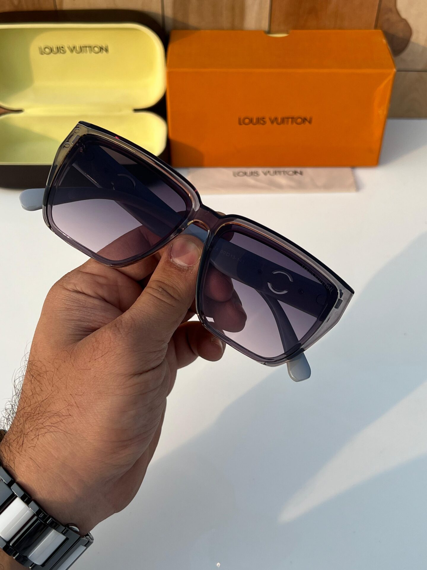 Buy First Copy Louis Vuitton Pilot Sunglasses - Master Quality 7A Mirror at Lowest Price Online India