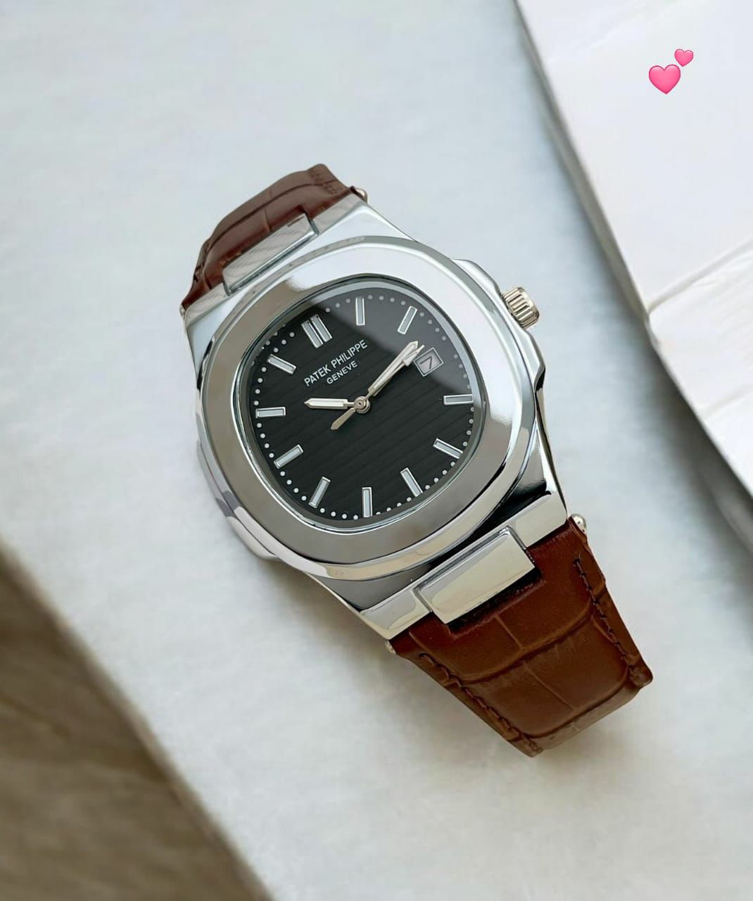 Buy First Copy Patek Philippe Nautilus Men’s Watch - Master Quality 7A Mirror at Lowest Price Online India