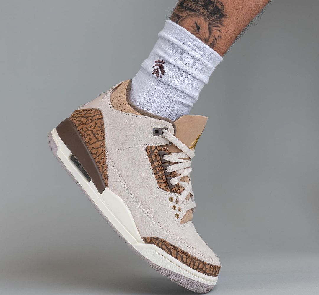 Buy First Copy Jordan Retro 3 Palomino - Master Quality 7A Mirror at Lowest Price Online India