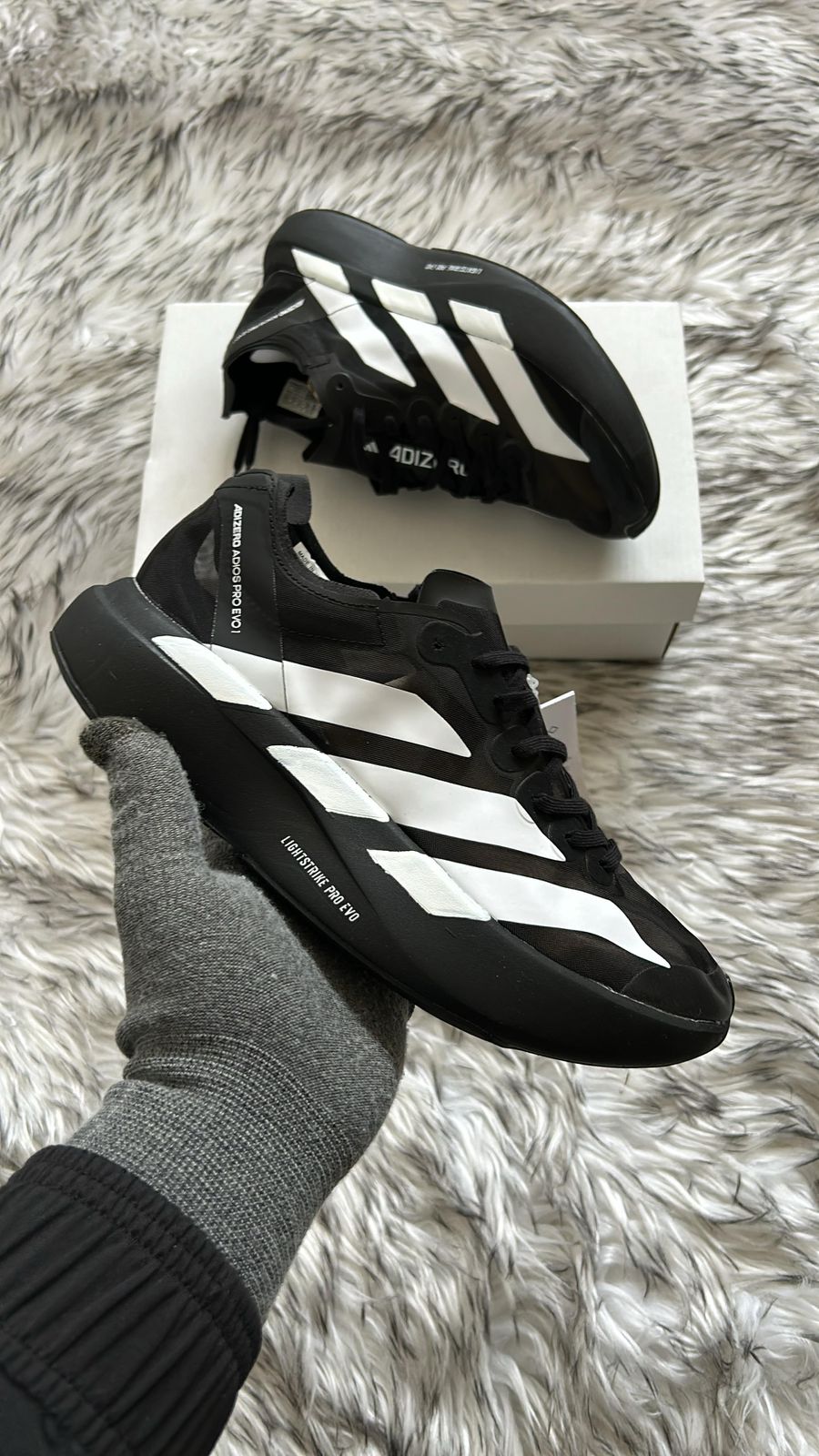 Buy First Copy Adidas Adizero Adios Pro Evo 4 Running Shoes - Master Quality 7A Mirror at Lowest Price Online India