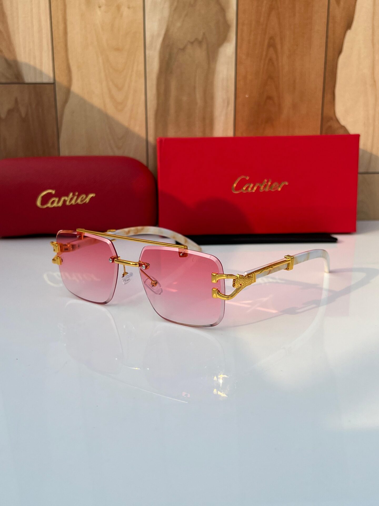 Buy First Copy Cartier CT098 Men’s Sunglasses - Master Quality 7A Mirror at Lowest Price Online India