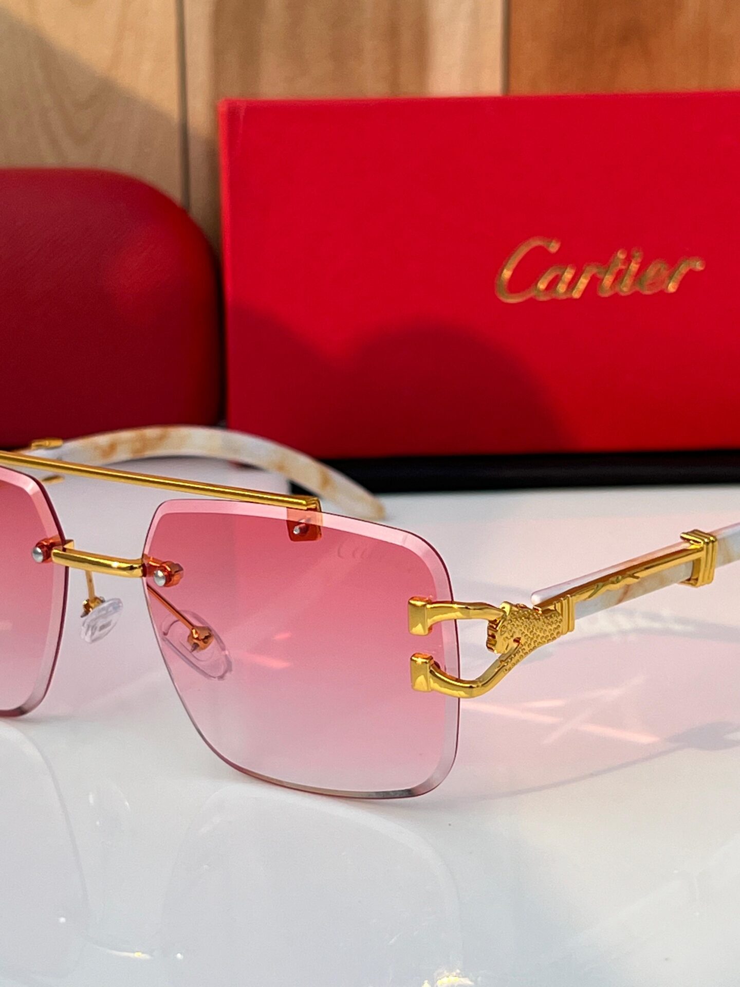 Buy First Copy Cartier CT098 Men’s Sunglasses - Master Quality 7A Mirror at Lowest Price Online India