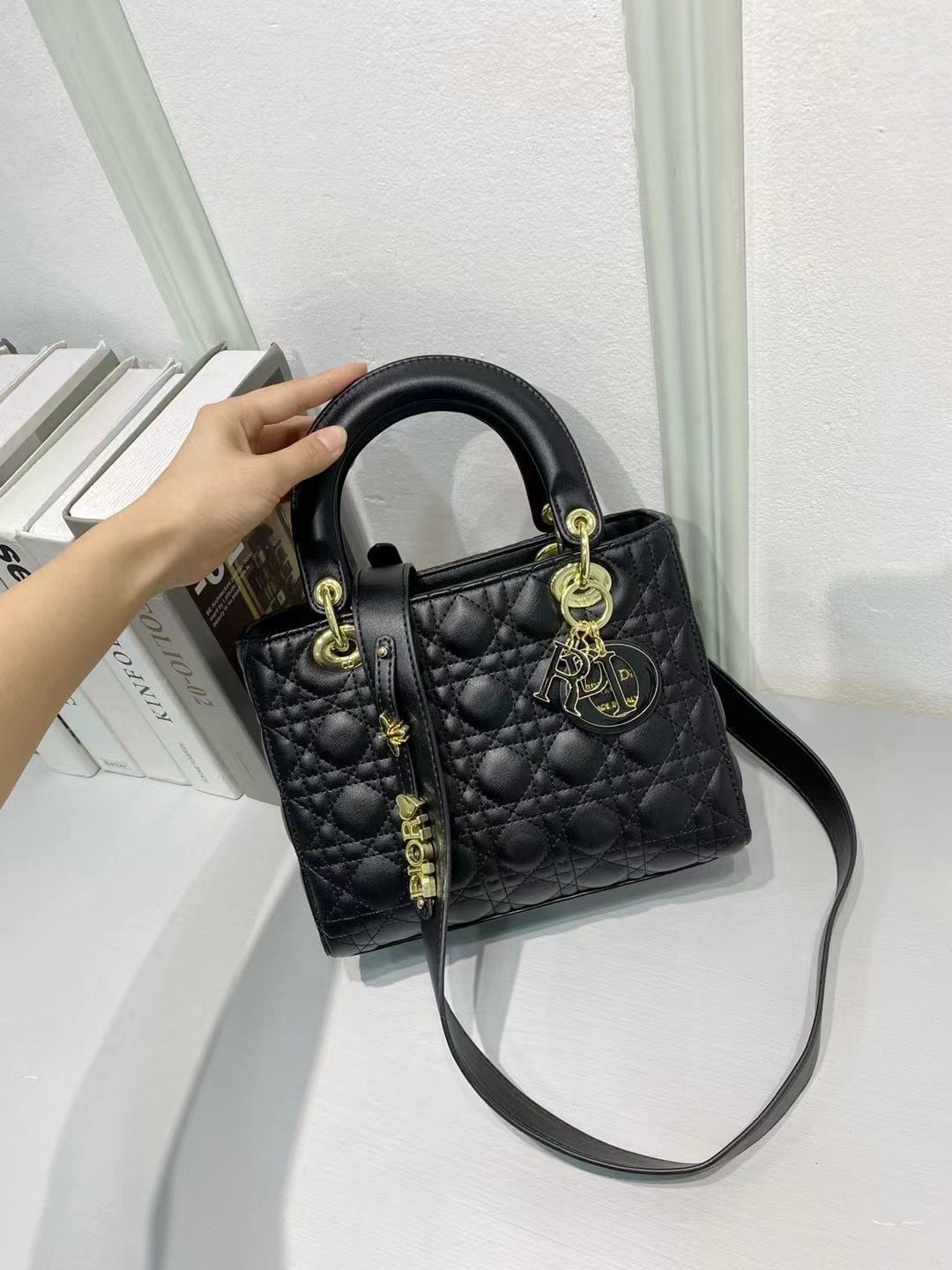 Buy First Copy Dior Women Lady Dior Bag - Master Quality 7A Mirror at Lowest Price Online India