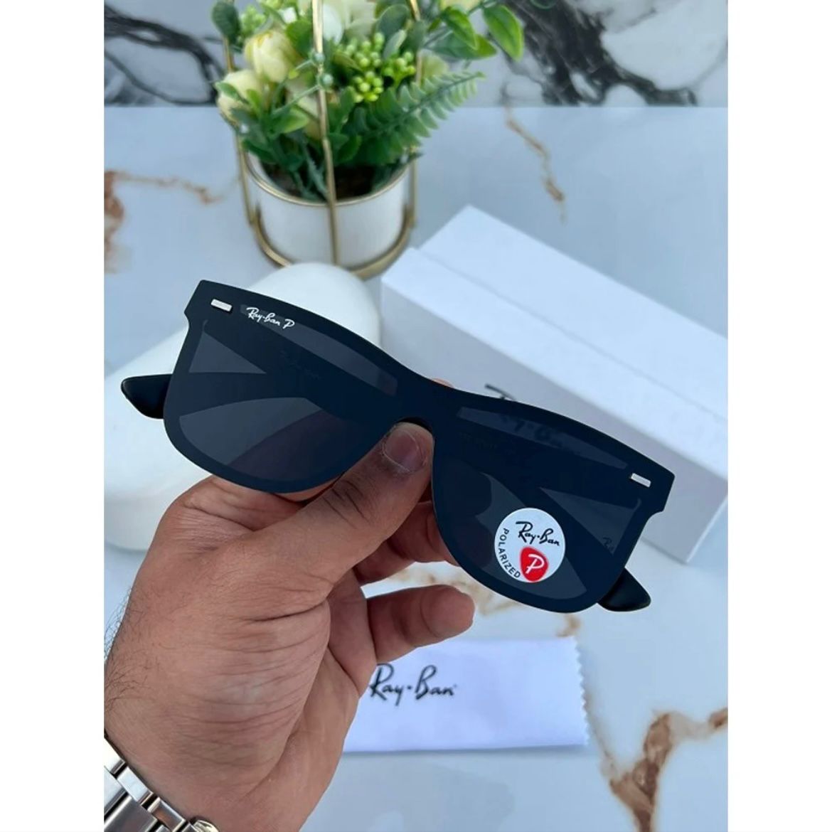 Buy First Copy Ray-Ban Square Sunglasses - Master Quality 7A Mirror at Lowest Price Online India