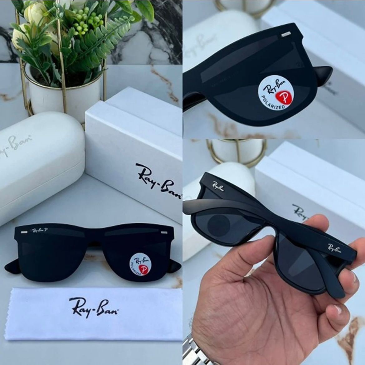Buy First Copy Ray-Ban Square Sunglasses - Master Quality 7A Mirror at Lowest Price Online India