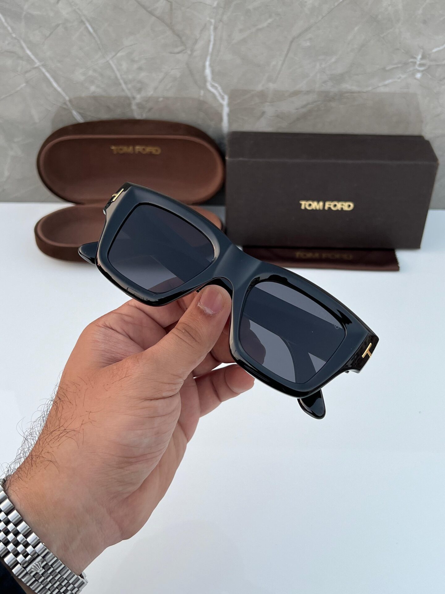 Buy First Copy Tom Ford Rectangular Sunglasses - Master Quality 7A Mirror at Lowest Price Online India