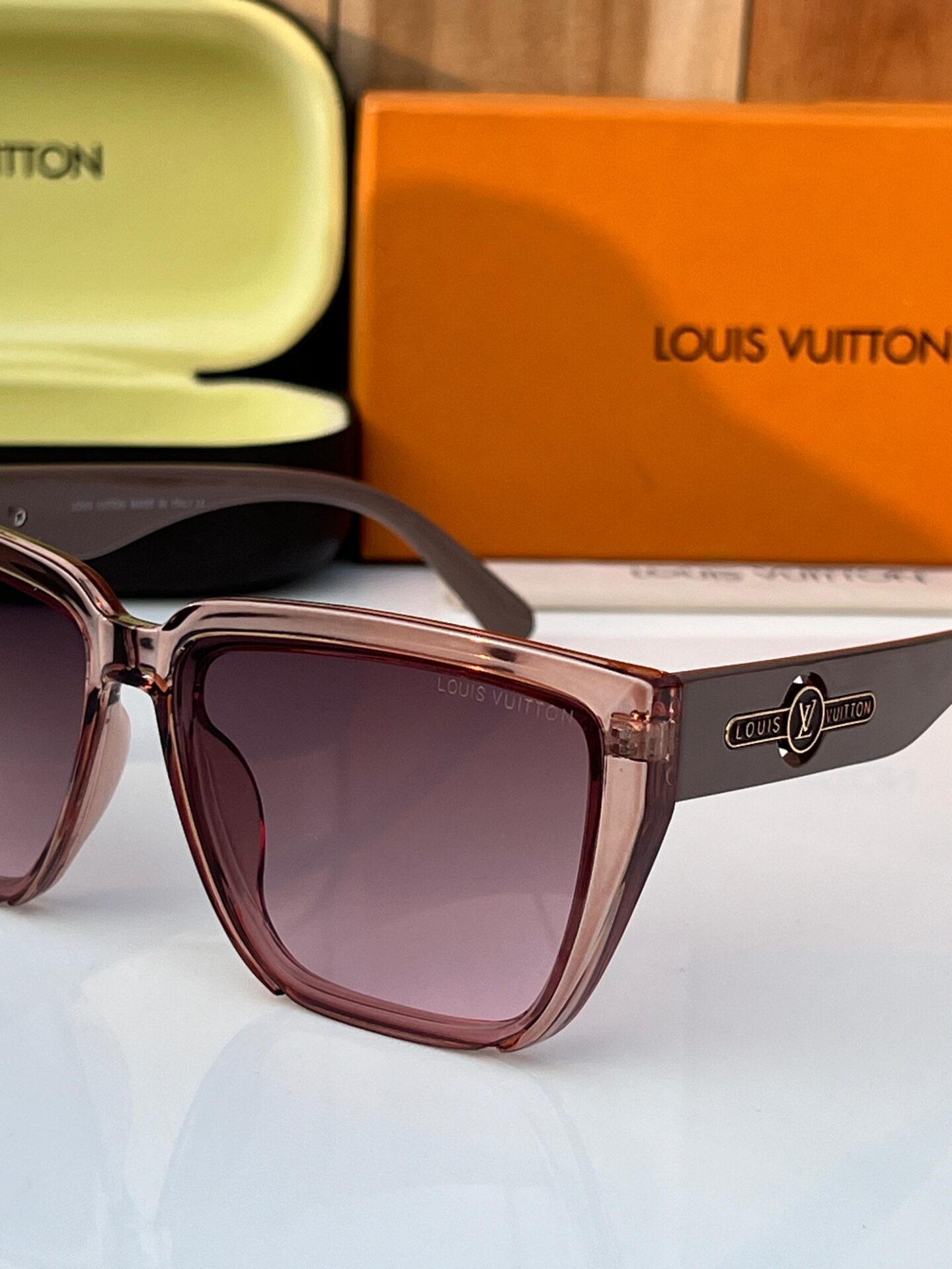 Buy First Copy Louis Vuitton Square Sunglasses - Master Quality 7A Mirror at Lowest Price Online India