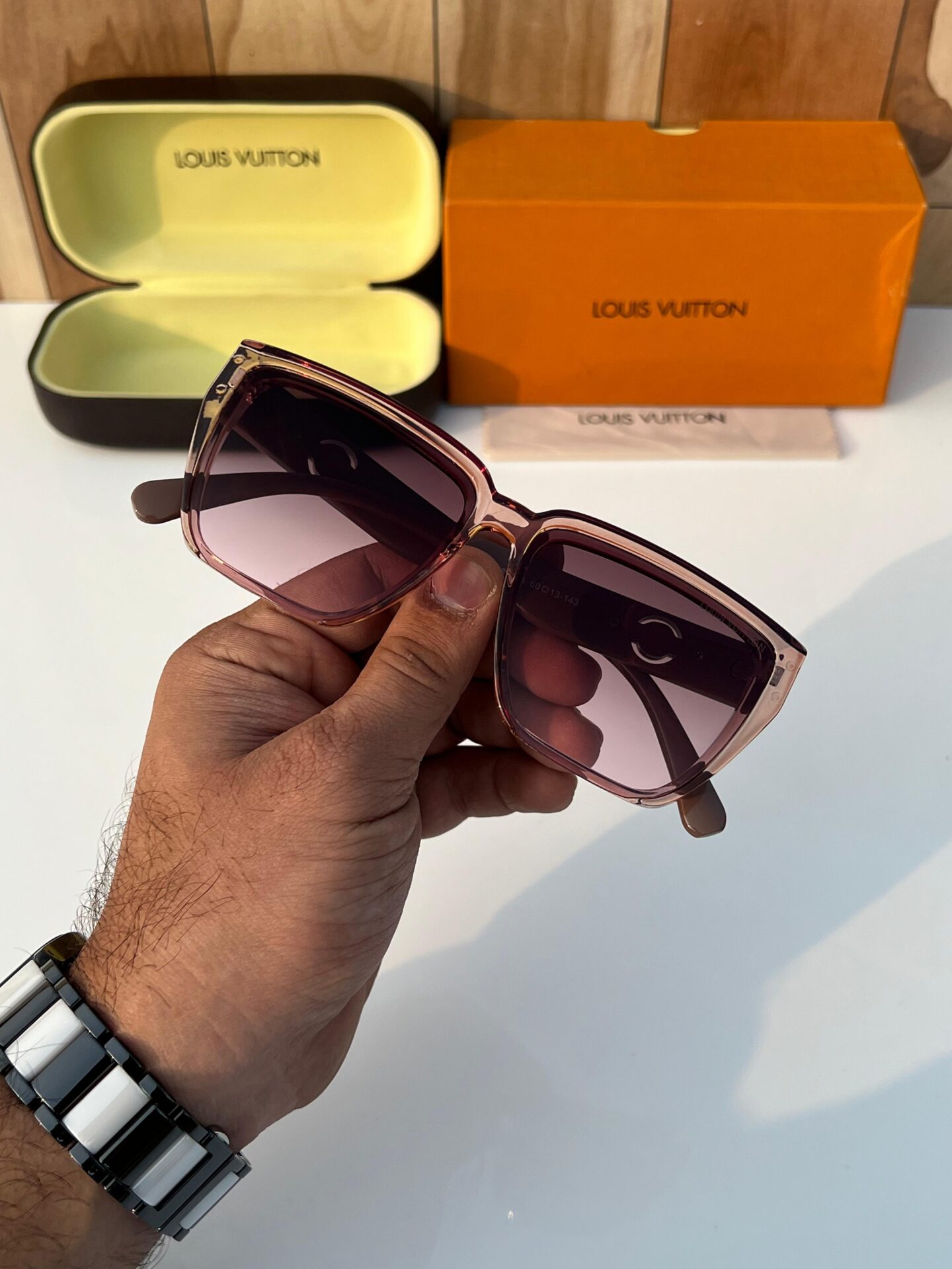 Buy First Copy Louis Vuitton Square Sunglasses - Master Quality 7A Mirror at Lowest Price Online India