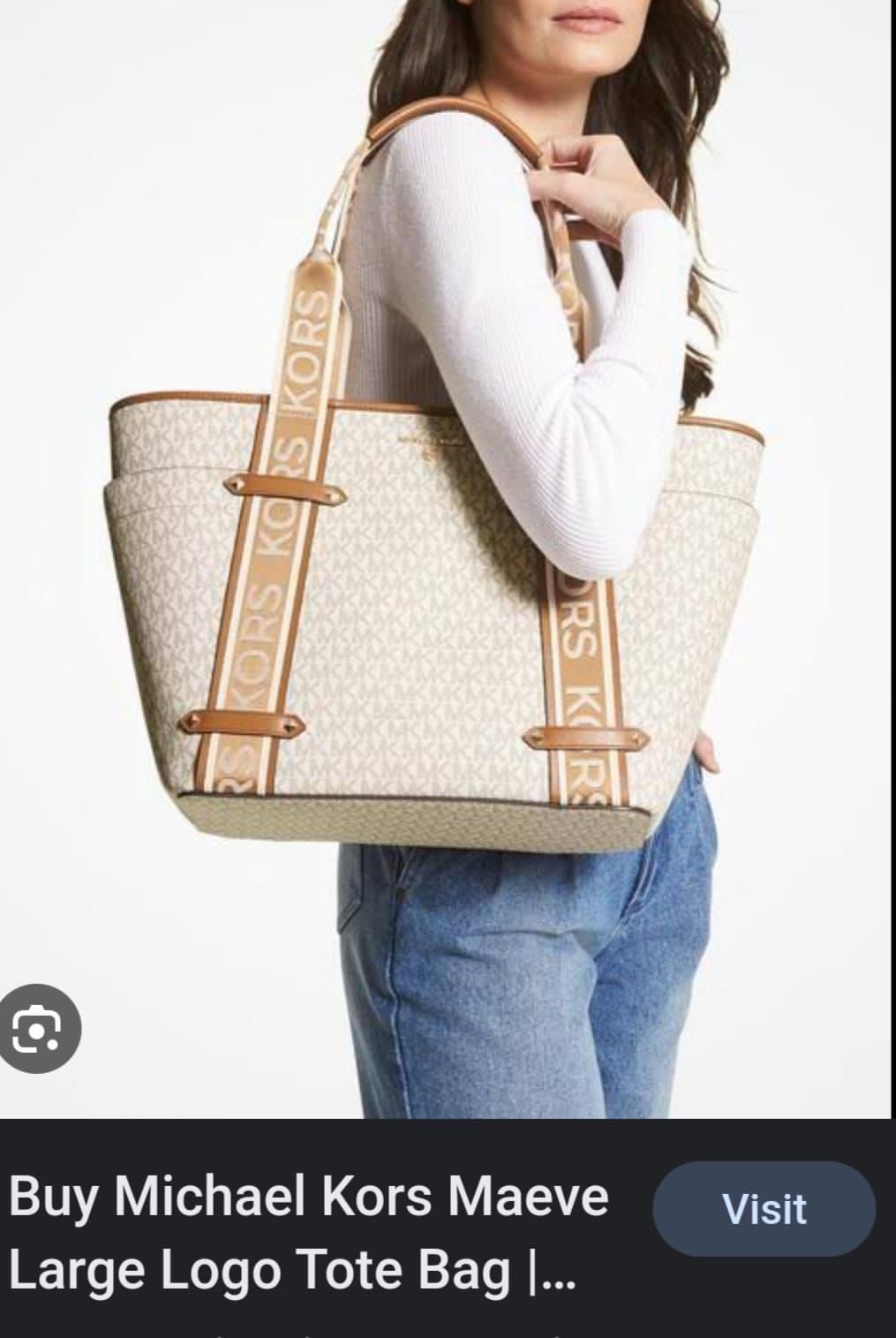 Buy First Copy Michael Kors Maeve Signature Tote Bag - Master Quality 7A Mirror at Lowest Price Online India