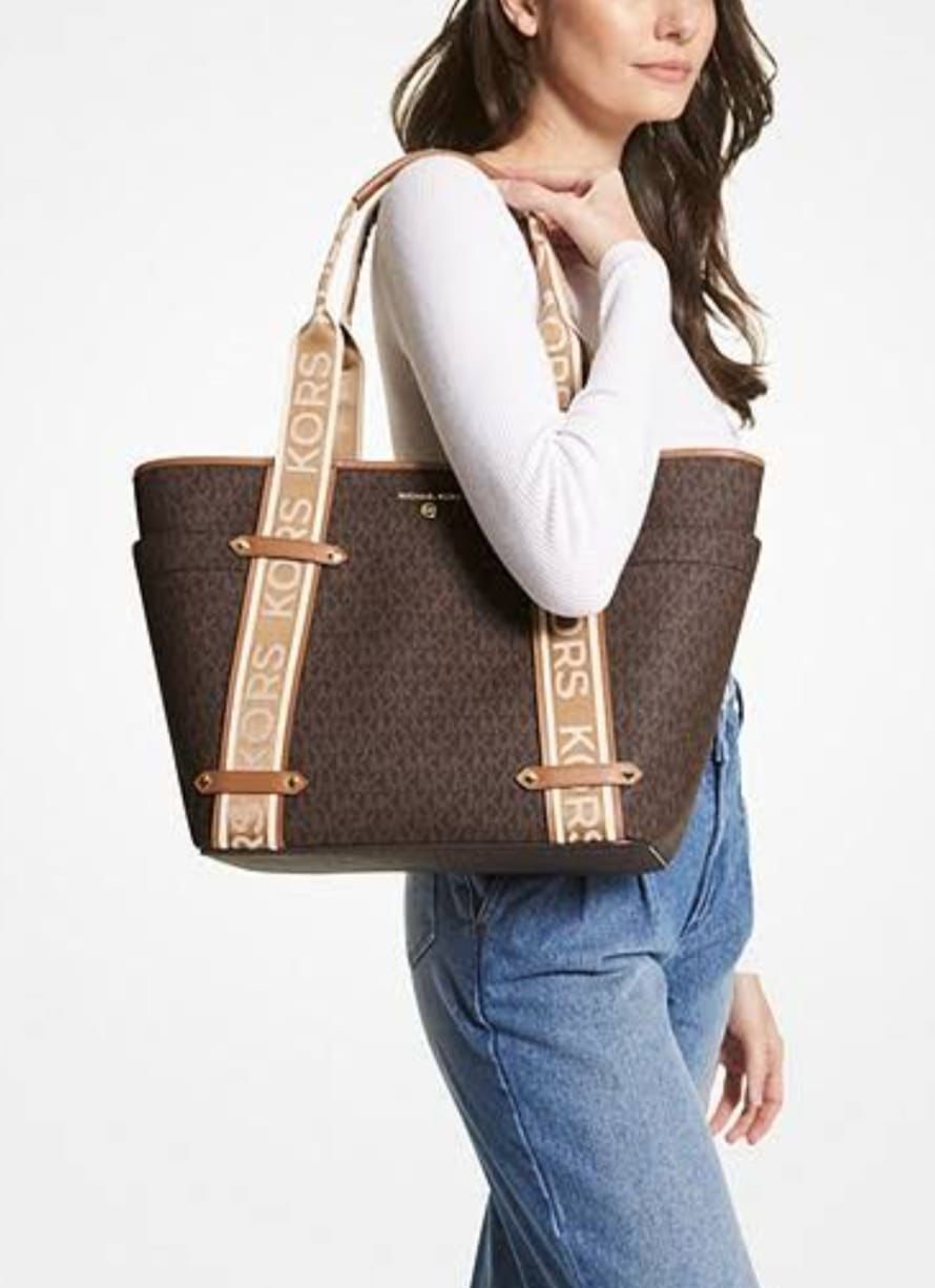 Buy First Copy Michael Kors Maeve Signature Tote Bag - Master Quality 7A Mirror at Lowest Price Online India