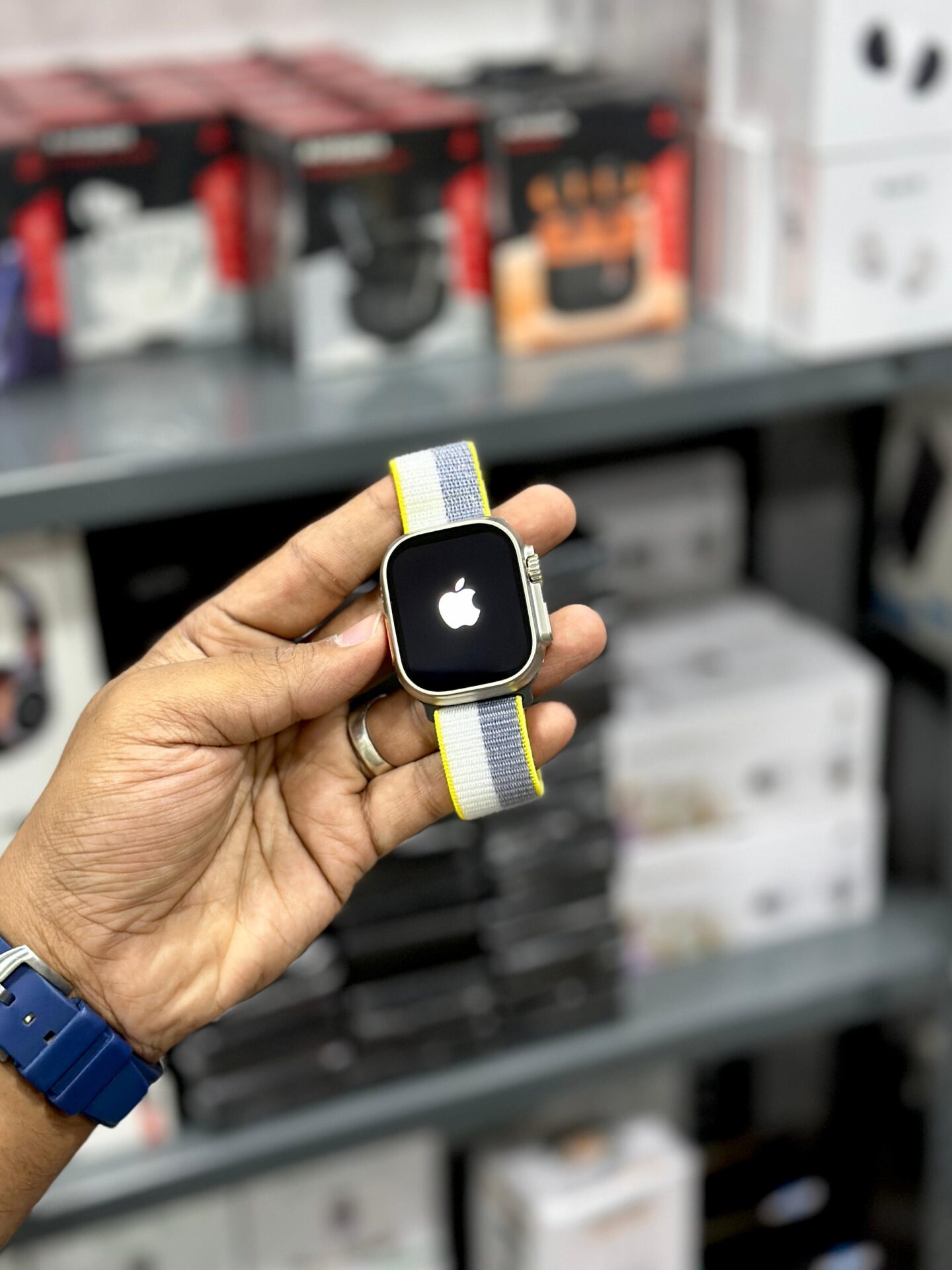 Buy First Copy Apple Ultra Watch Smartwatch With Logo On/Off - Master Quality 7A Mirror at Lowest Price Online India