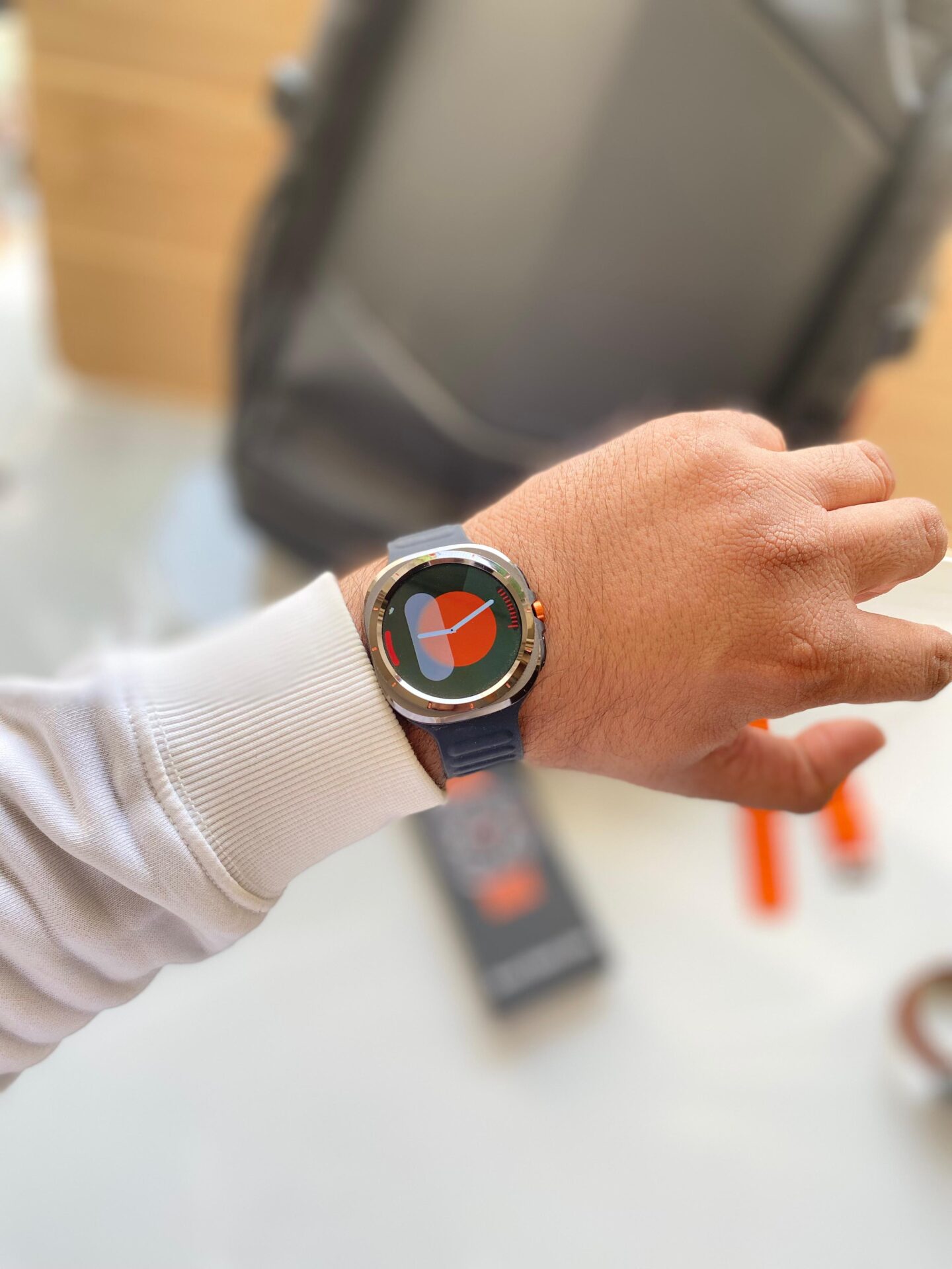 Buy First Copy Samsung Galaxy Watch Ultra Smartwatch With Logo On/Off - Master Quality 7A Mirror at Lowest Price Online India